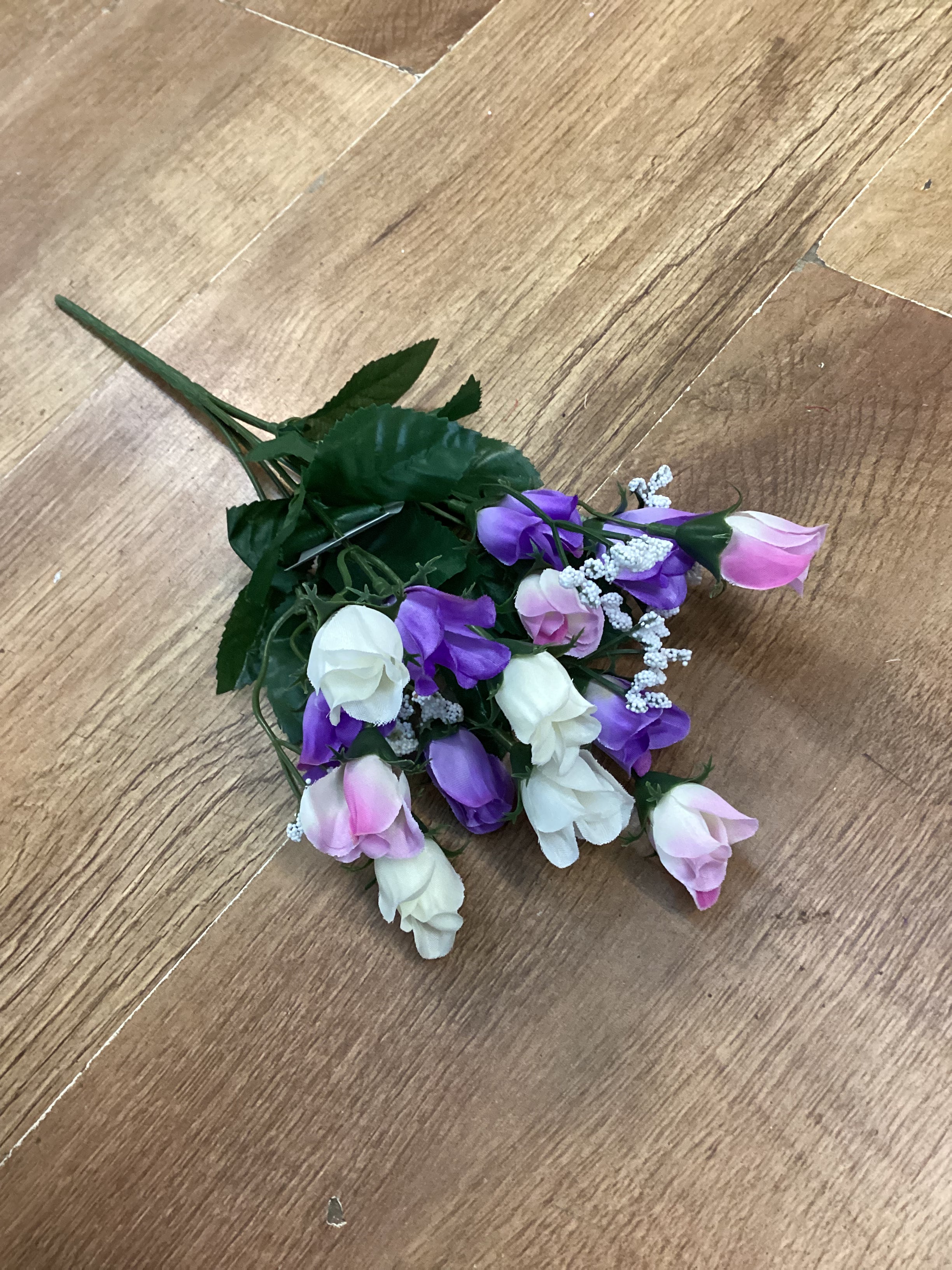 Mixed colour miniature rose bunches - 6 colours available