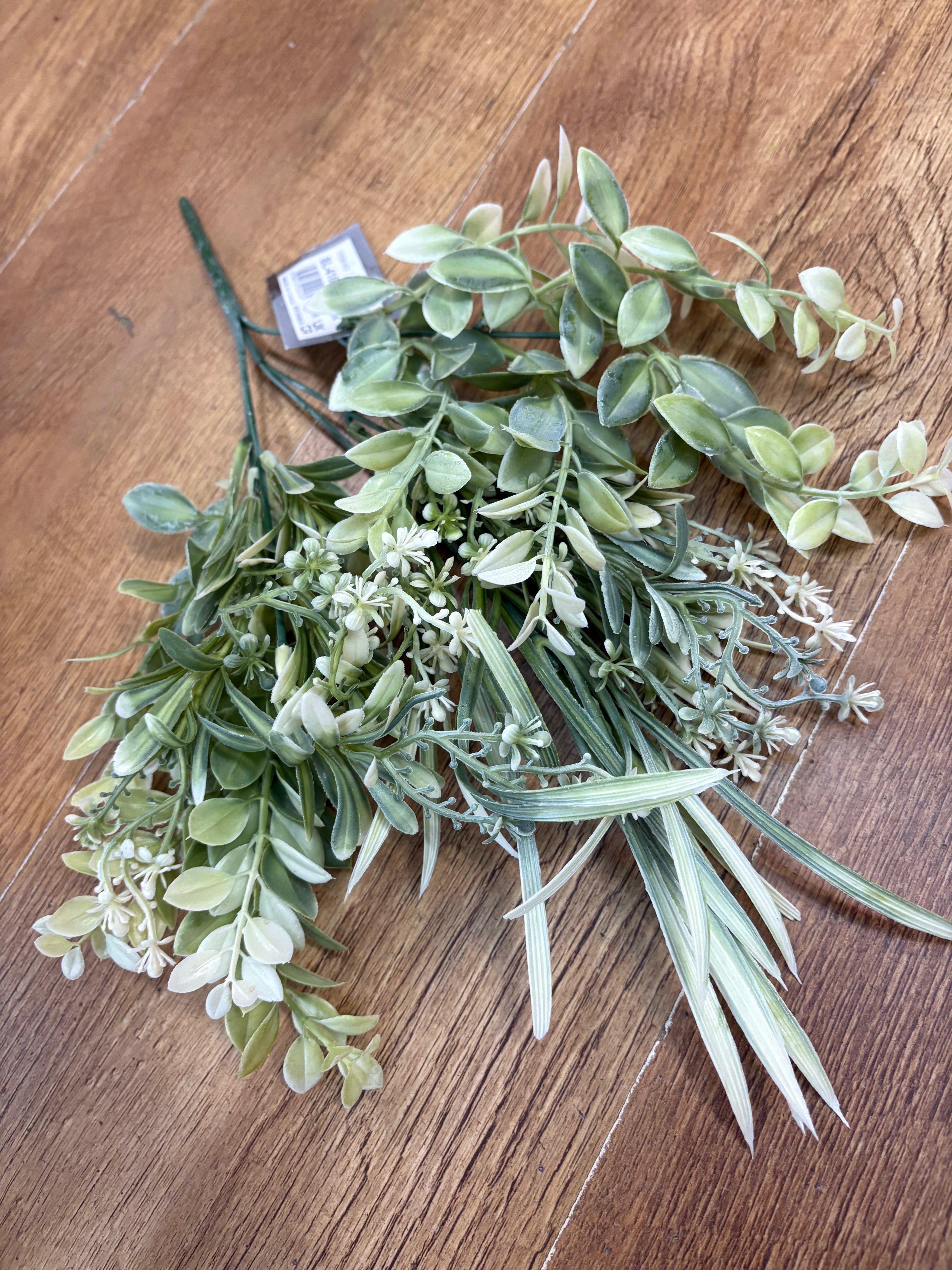 Coloured mixed foliage bunch - 6 colours available