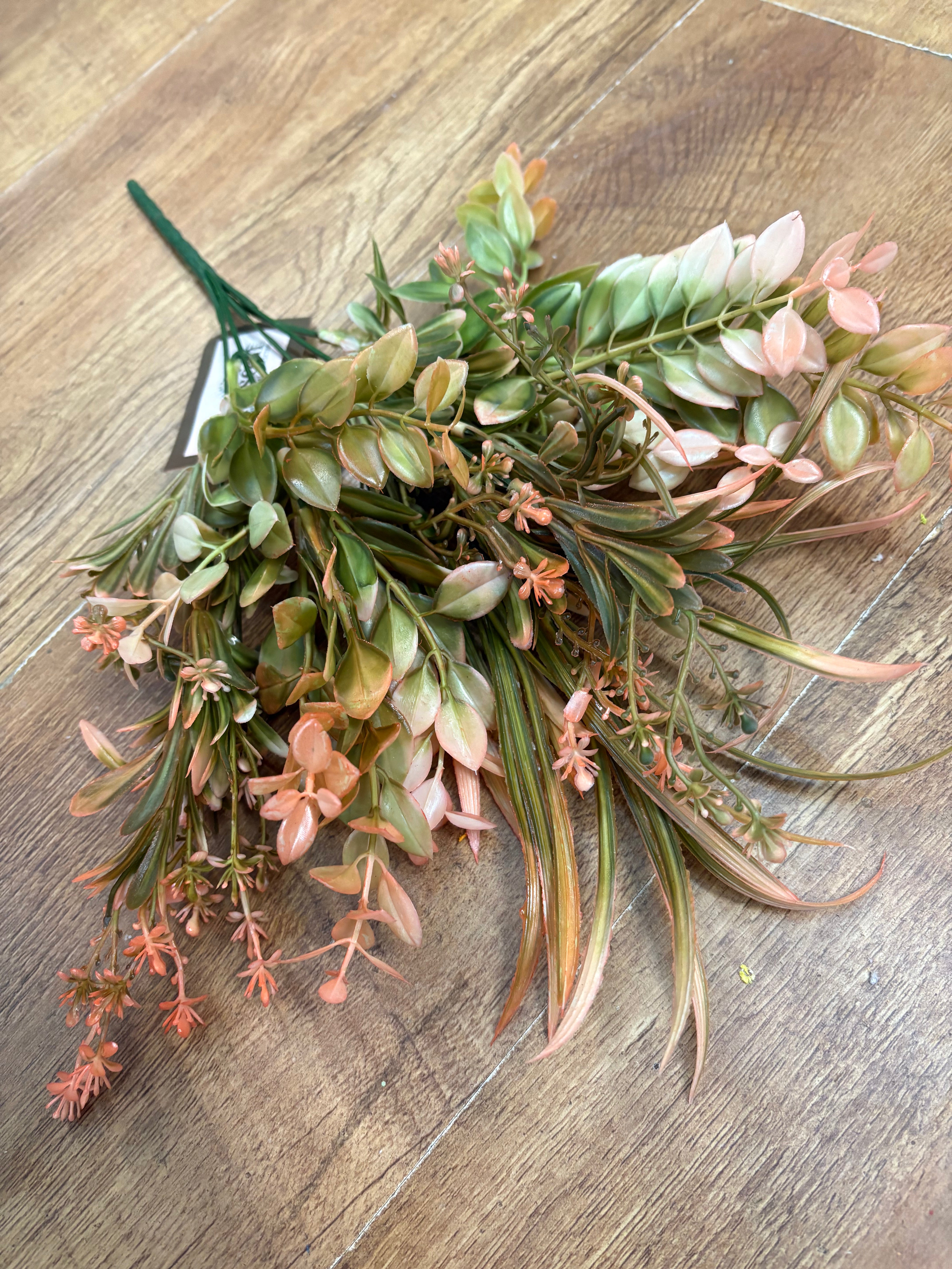 Coloured mixed foliage bunch - 6 colours available