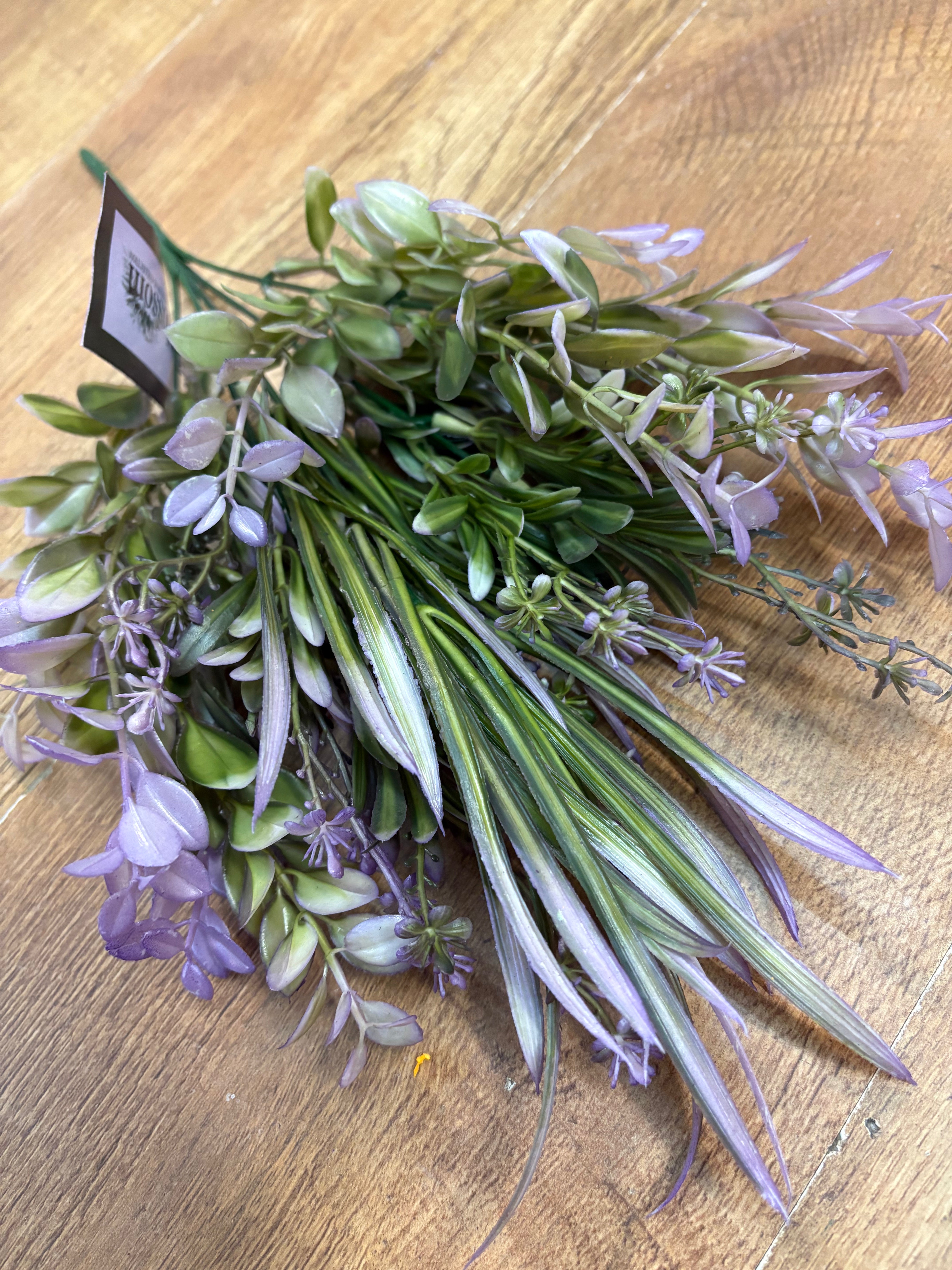 Coloured mixed foliage bunch - 6 colours available