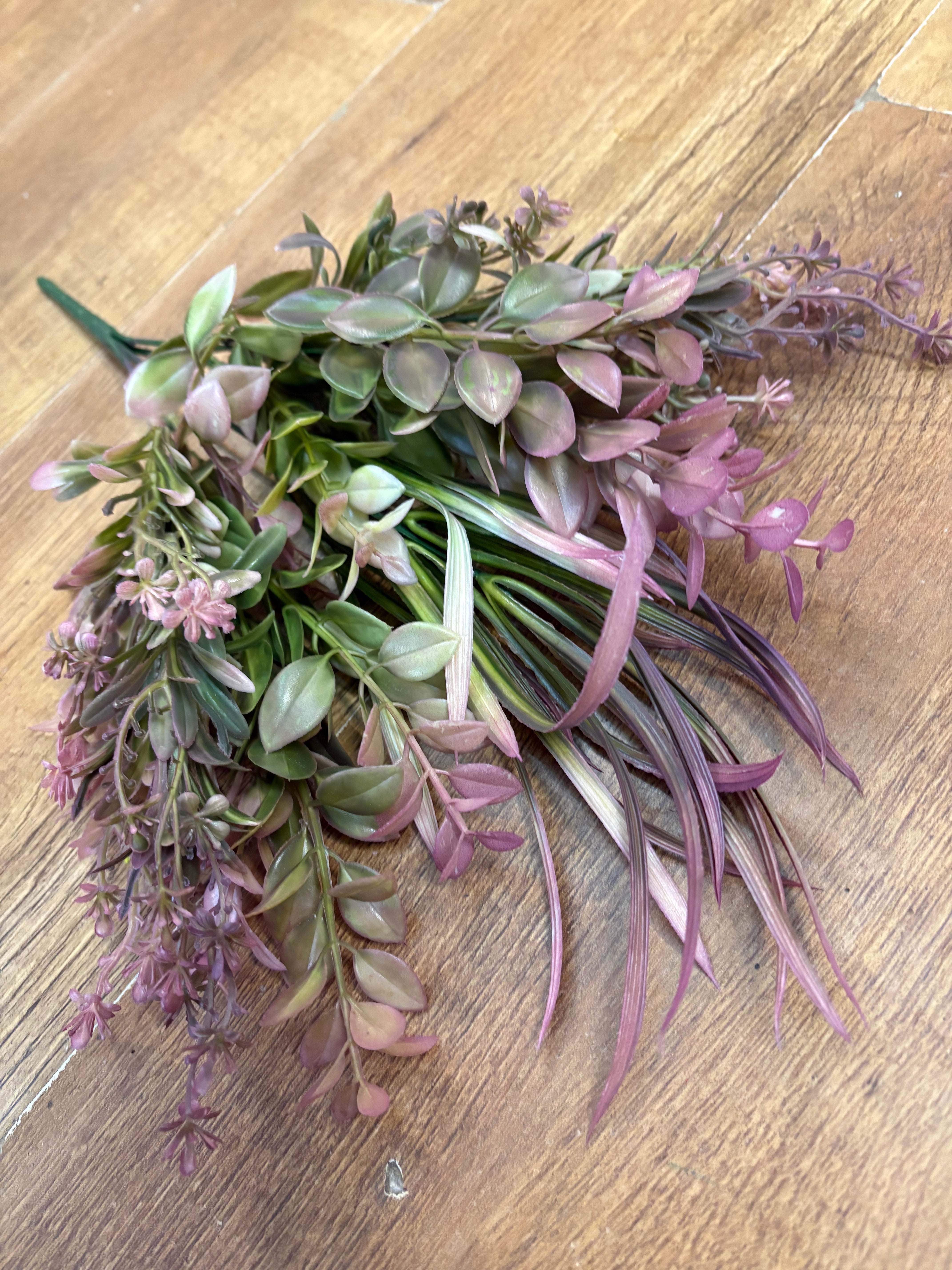 Coloured mixed foliage bunch - 6 colours available