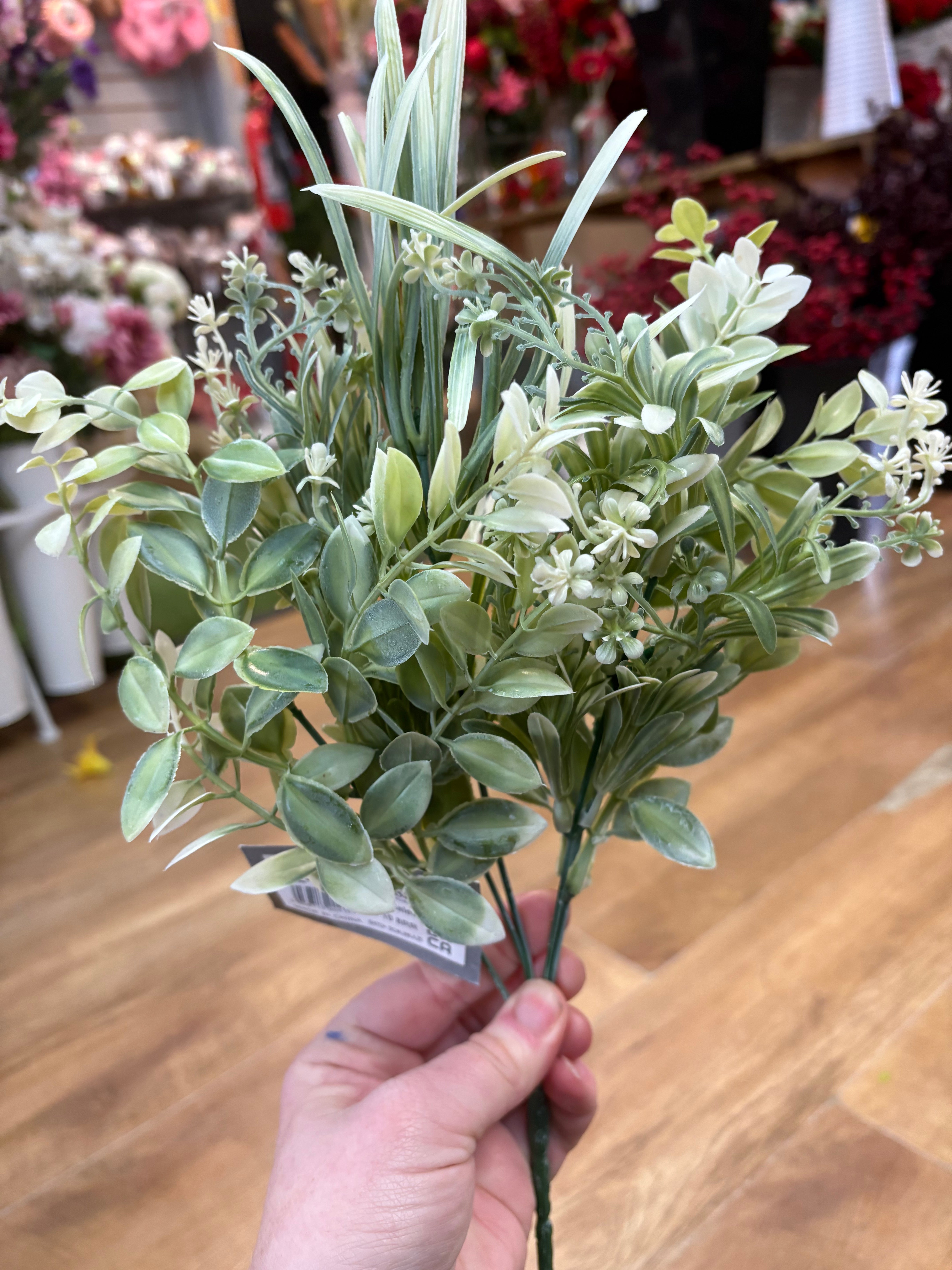 Coloured mixed foliage bunch - 6 colours available