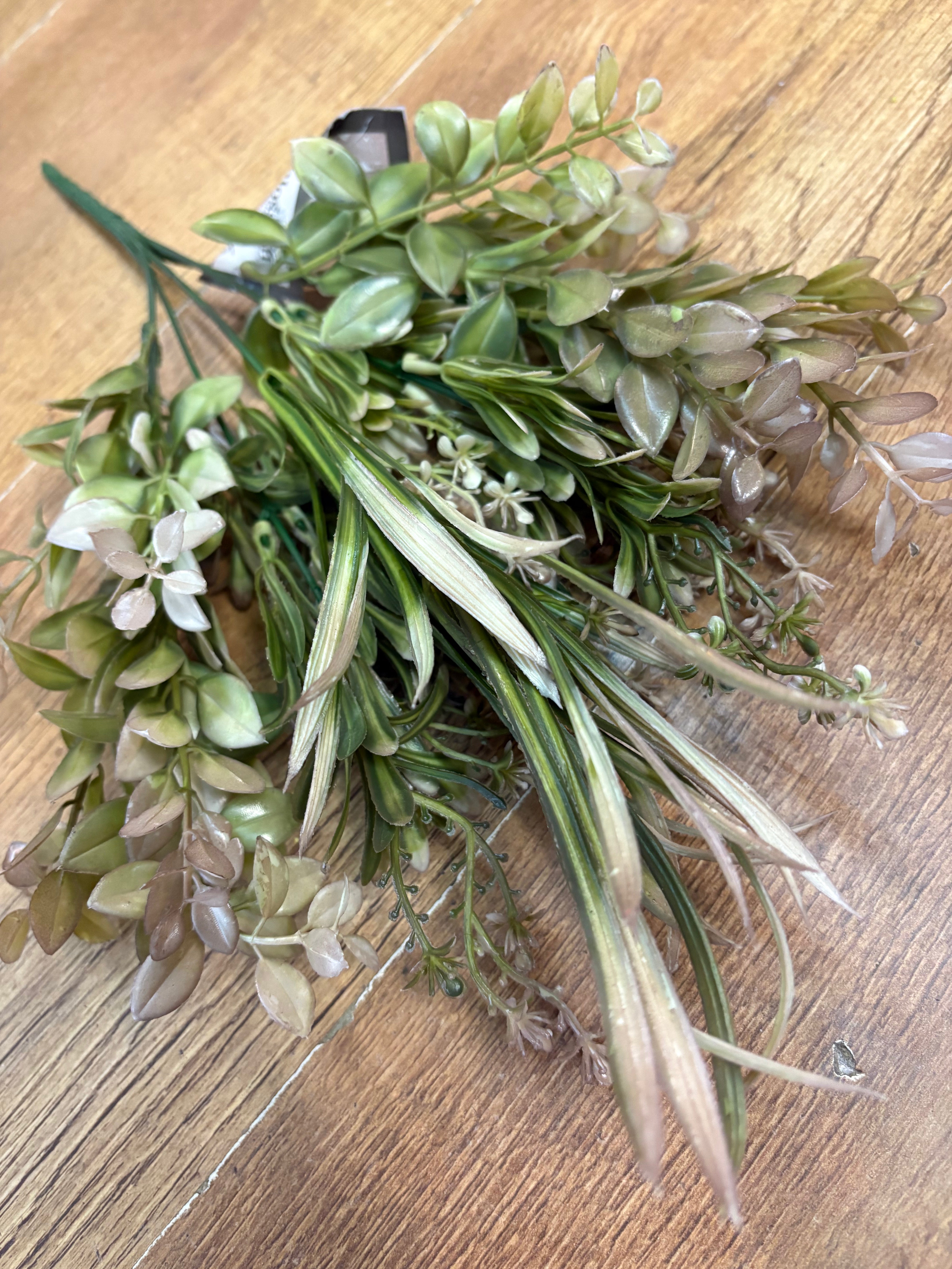 Coloured mixed foliage bunch - 6 colours available