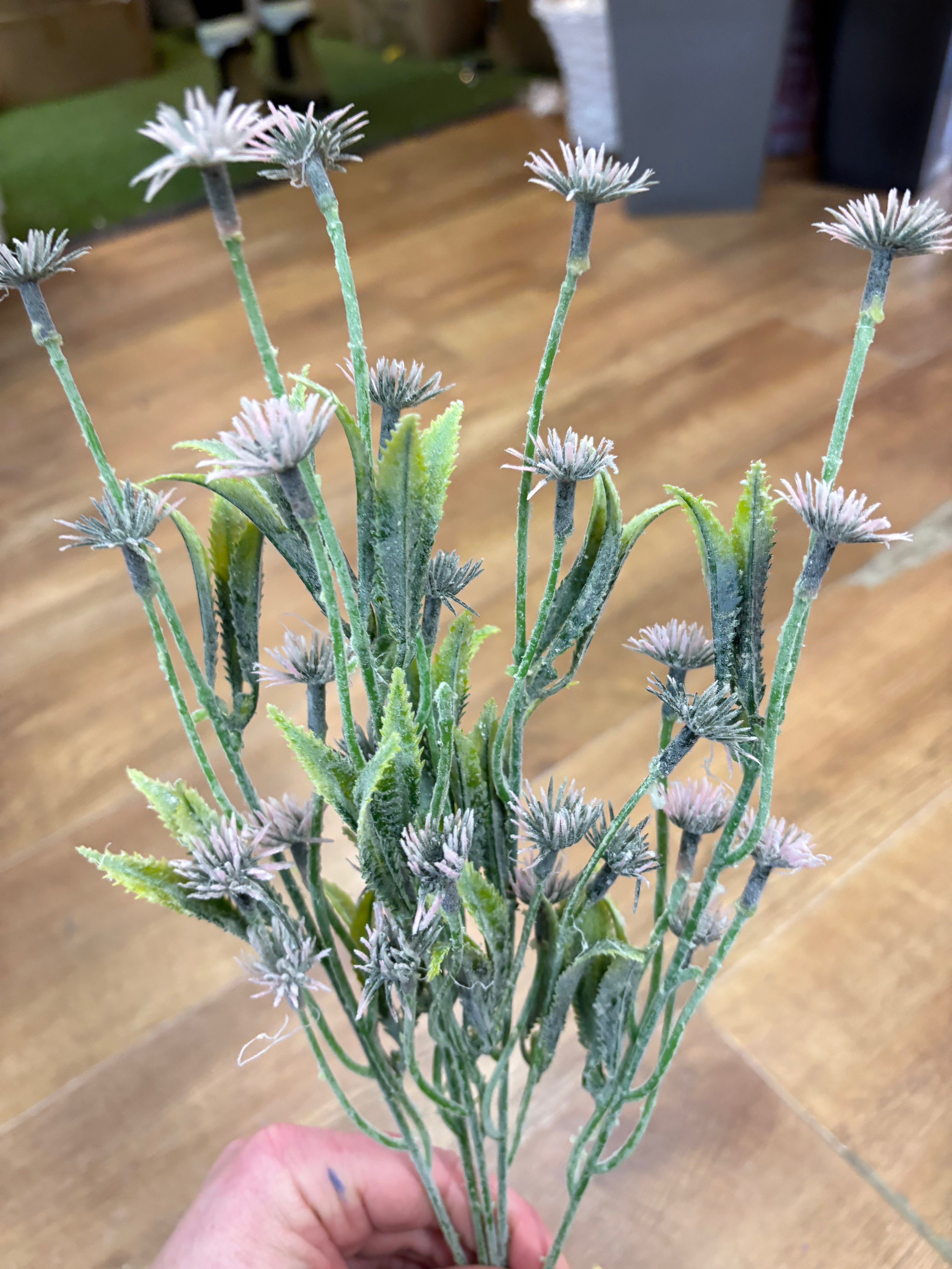 Big bunch miniature thistles - 5 colours available