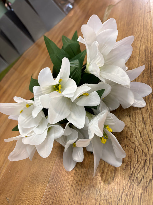 White lily bunch