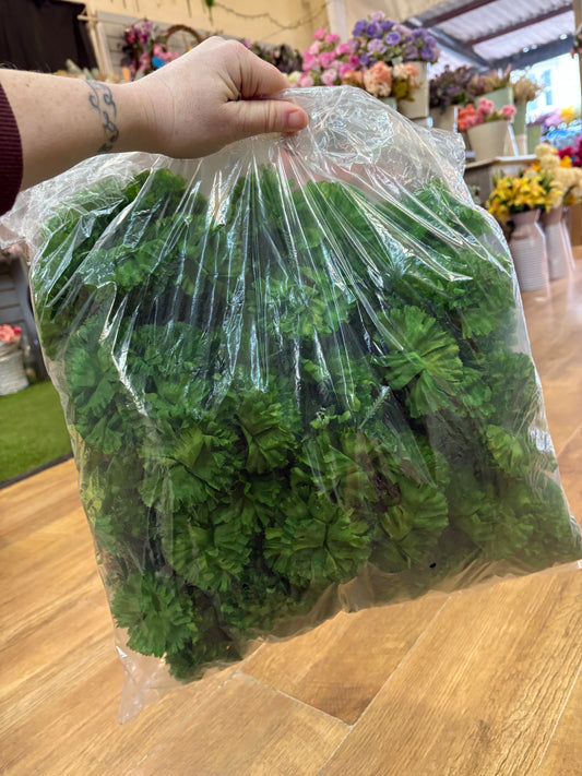 Bag of 144 green carnation picks
