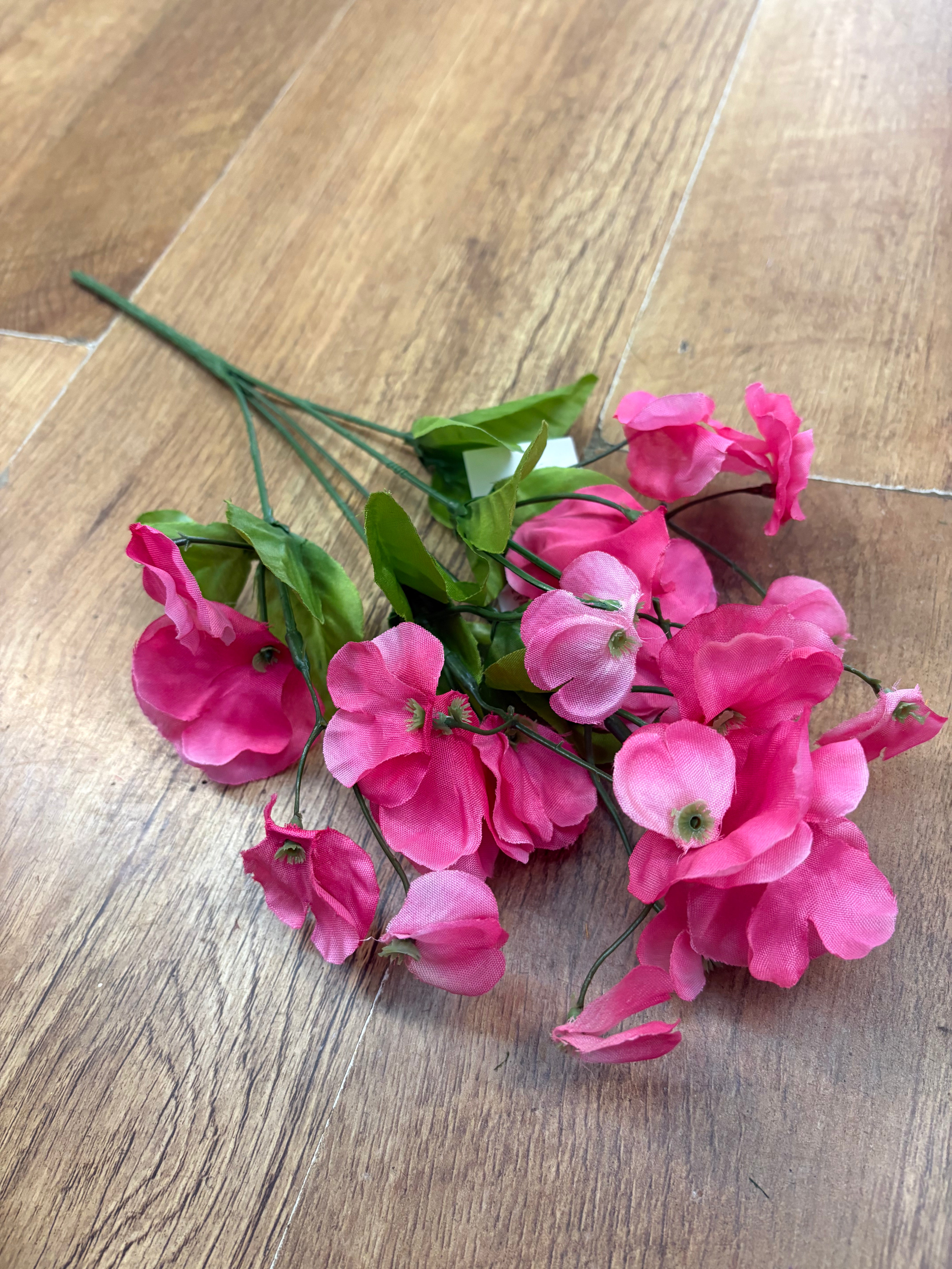 Sweet pea bunch - 4 colours available
