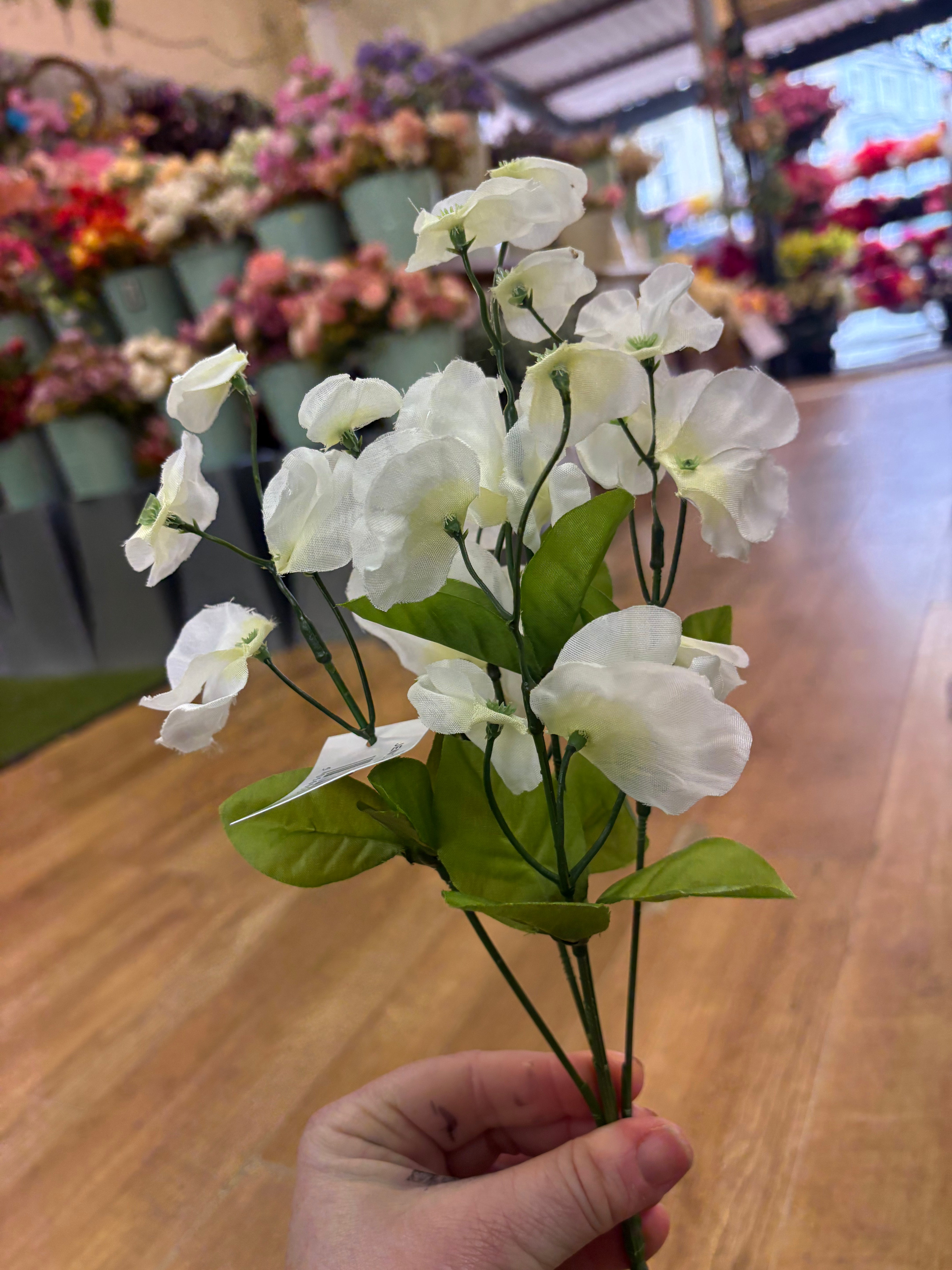 Sweet pea bunch - 4 colours available