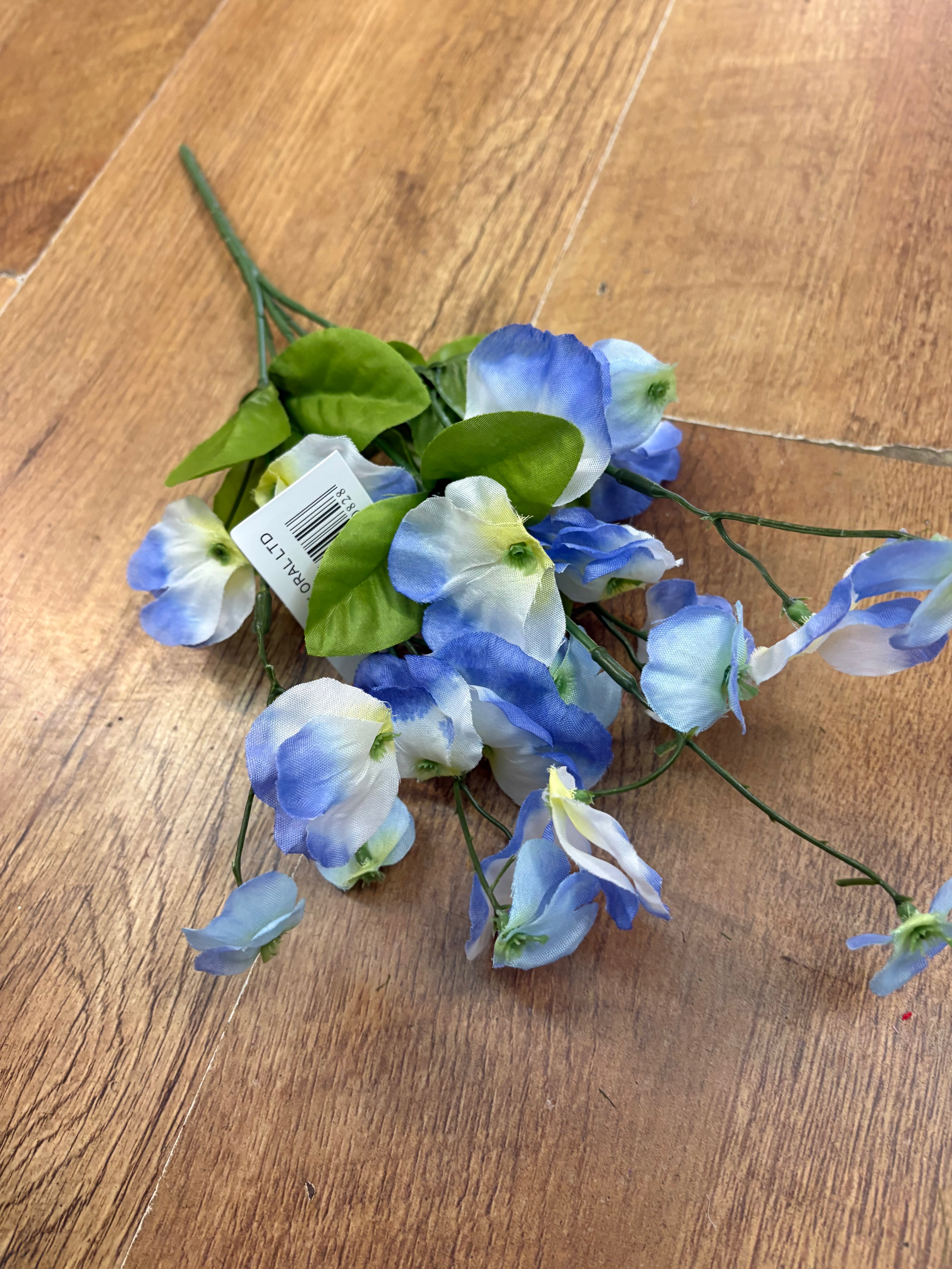 Sweet pea bunch - 4 colours available