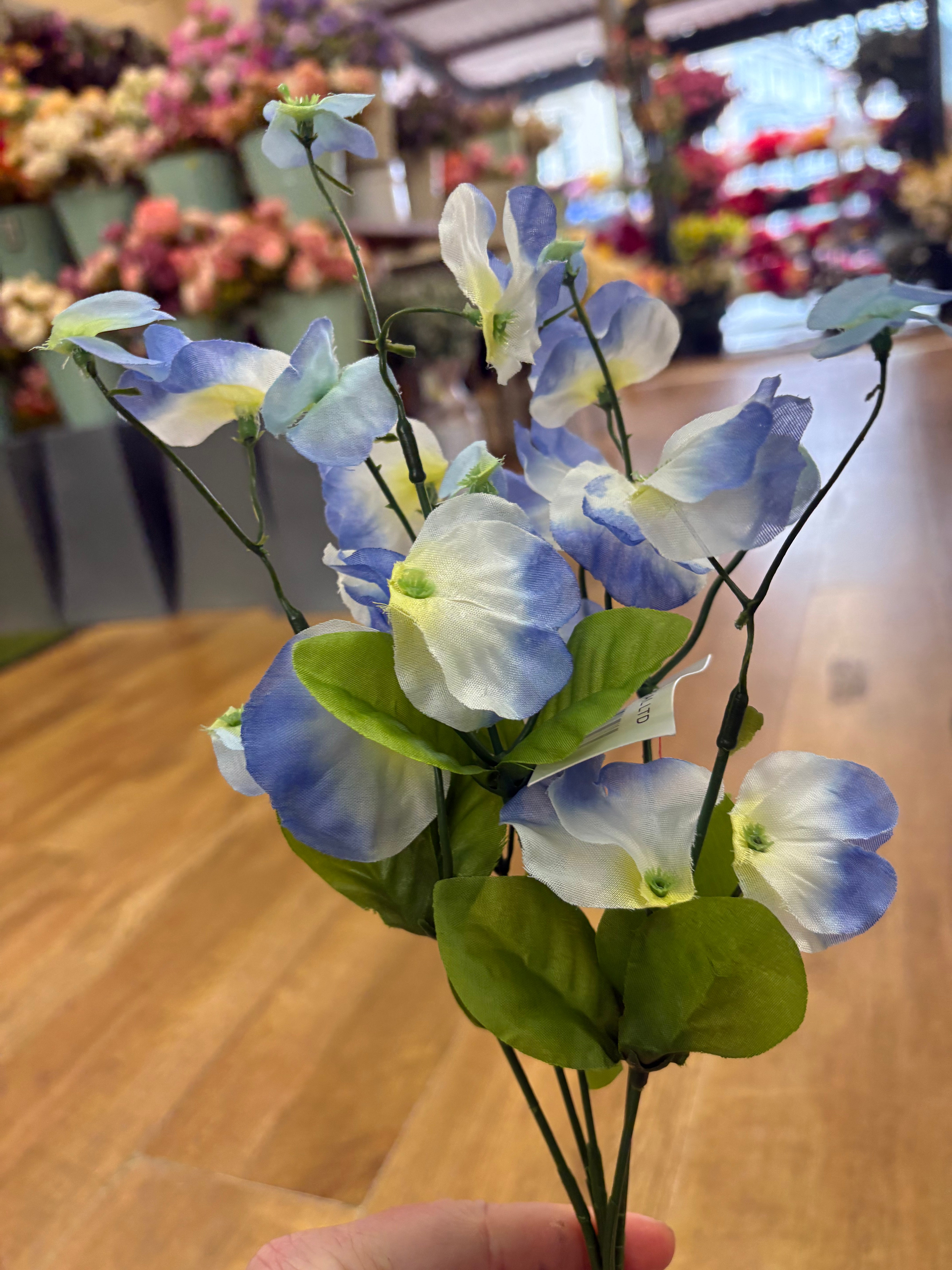 Sweet pea bunch - 4 colours available