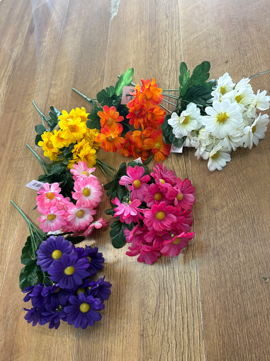 Gerbera daisy bunch - 6 colours available