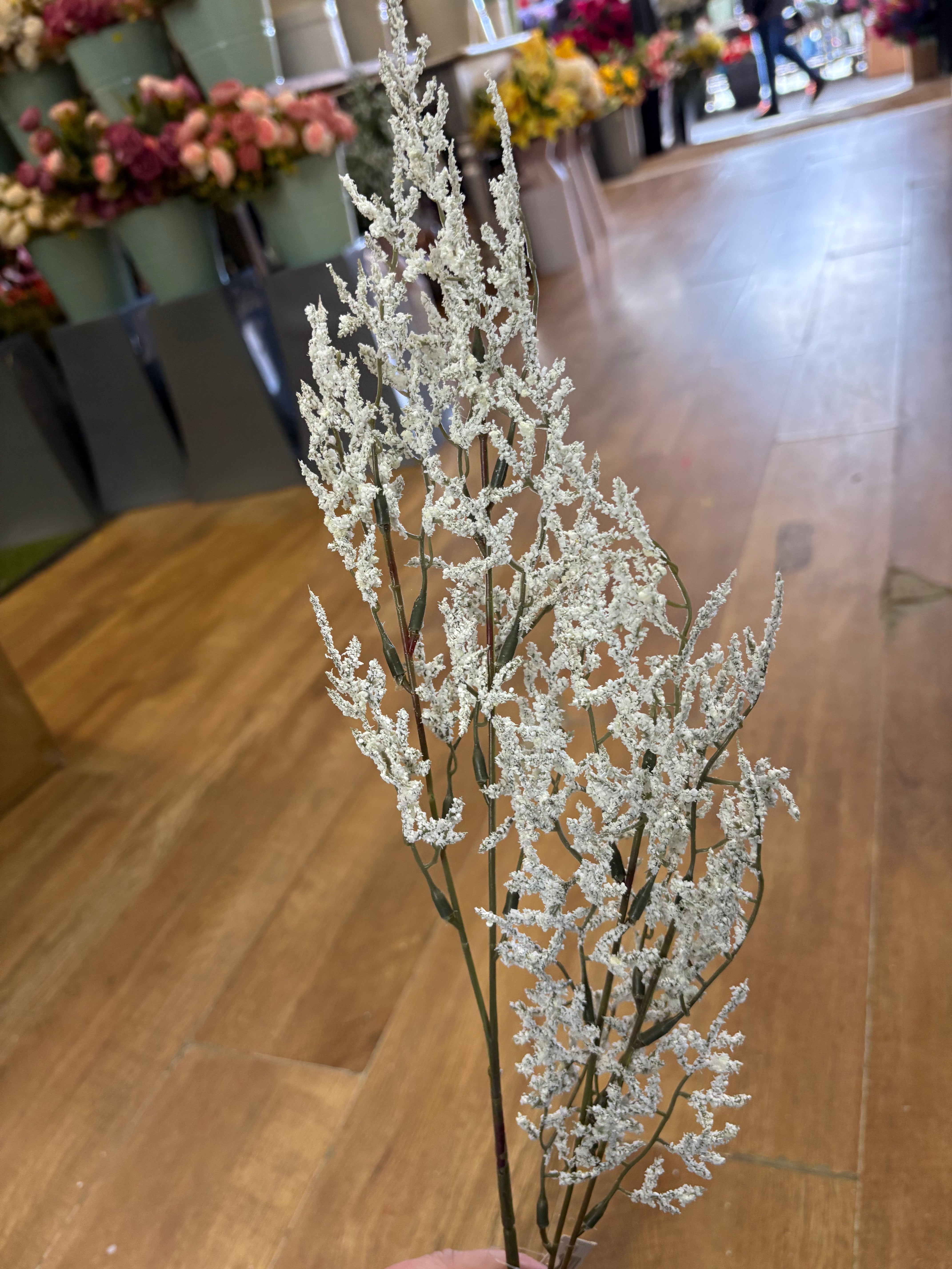 Ivory limonium spray