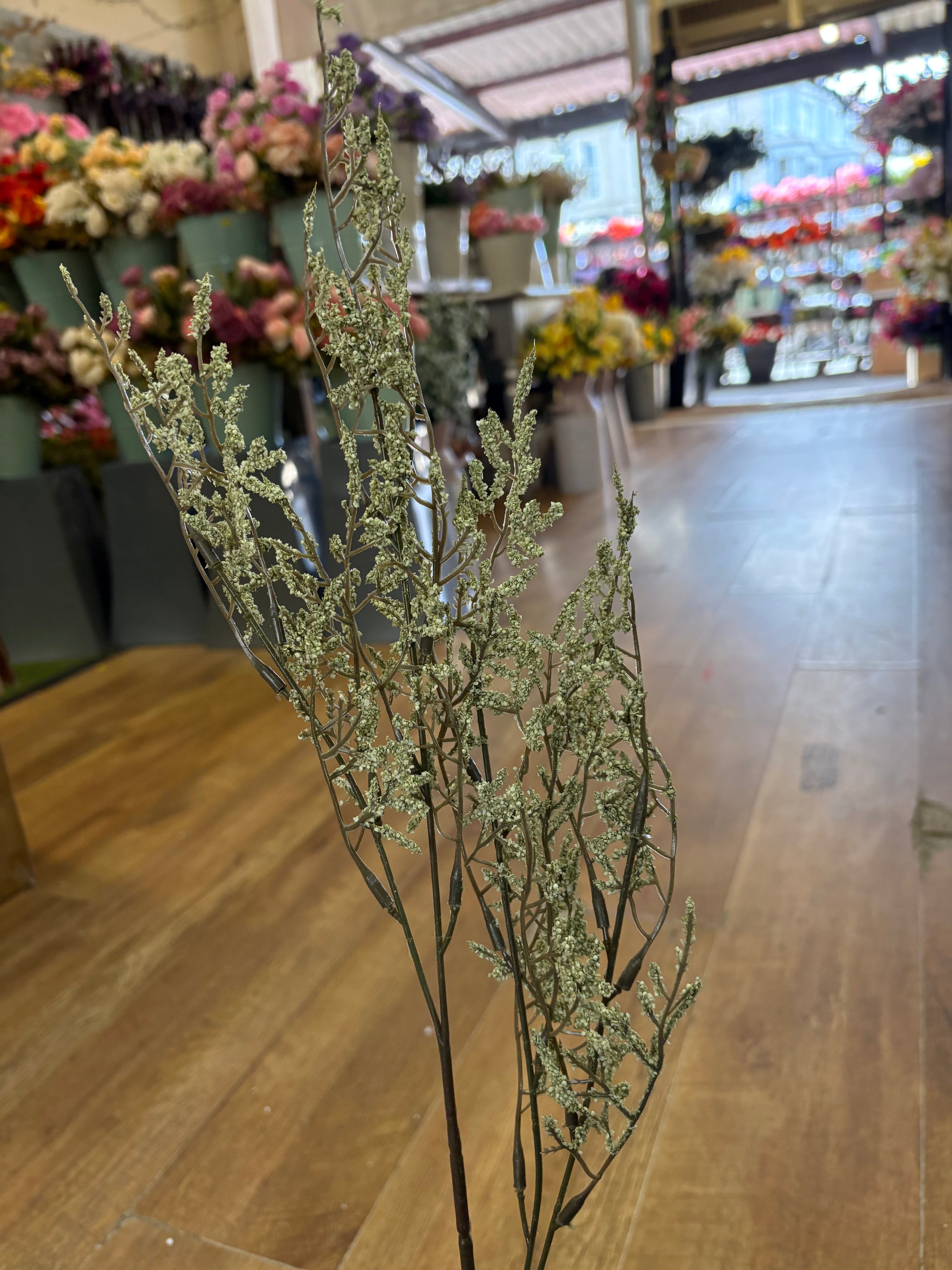 Green limonium spray