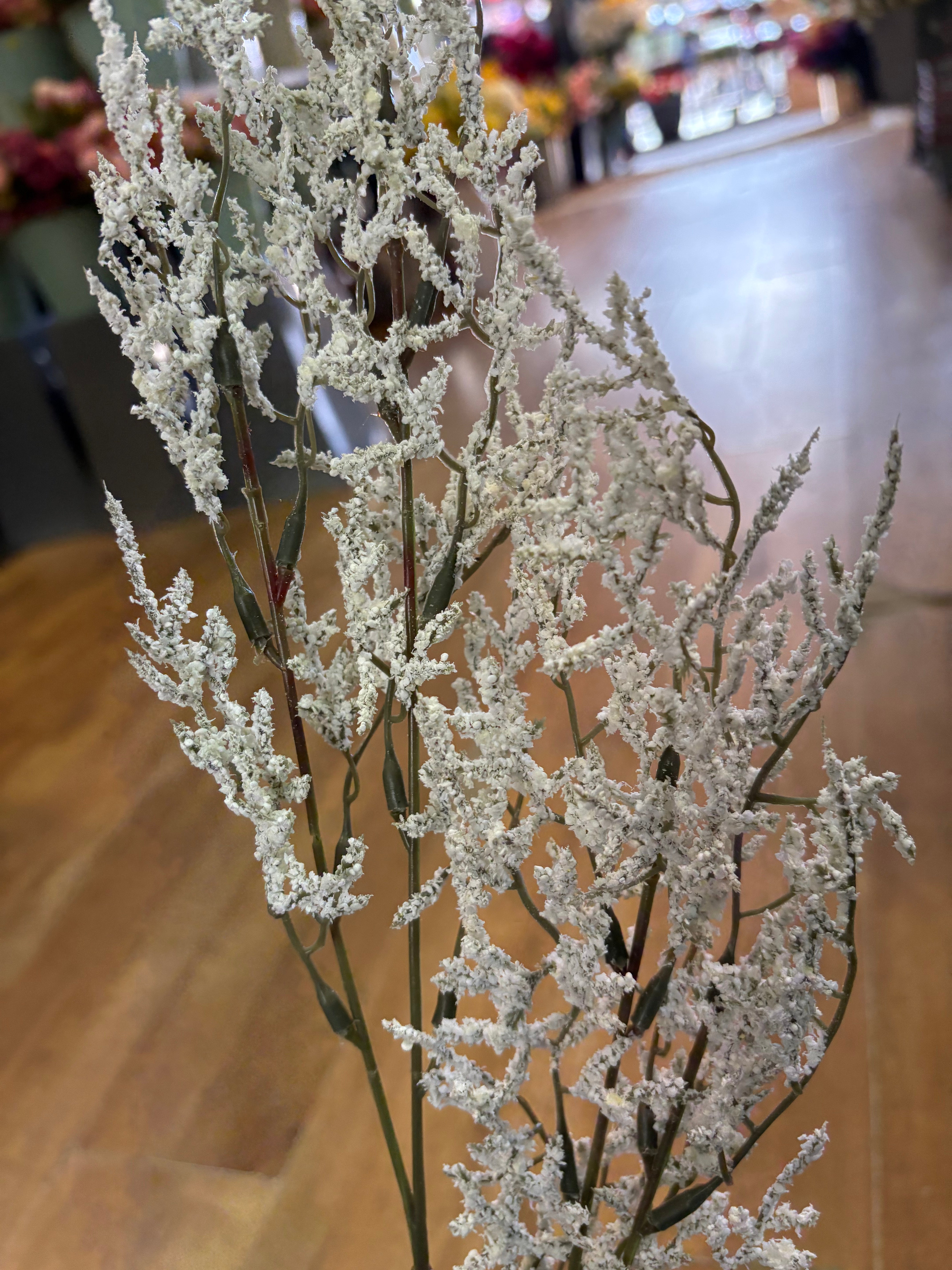 Ivory limonium spray