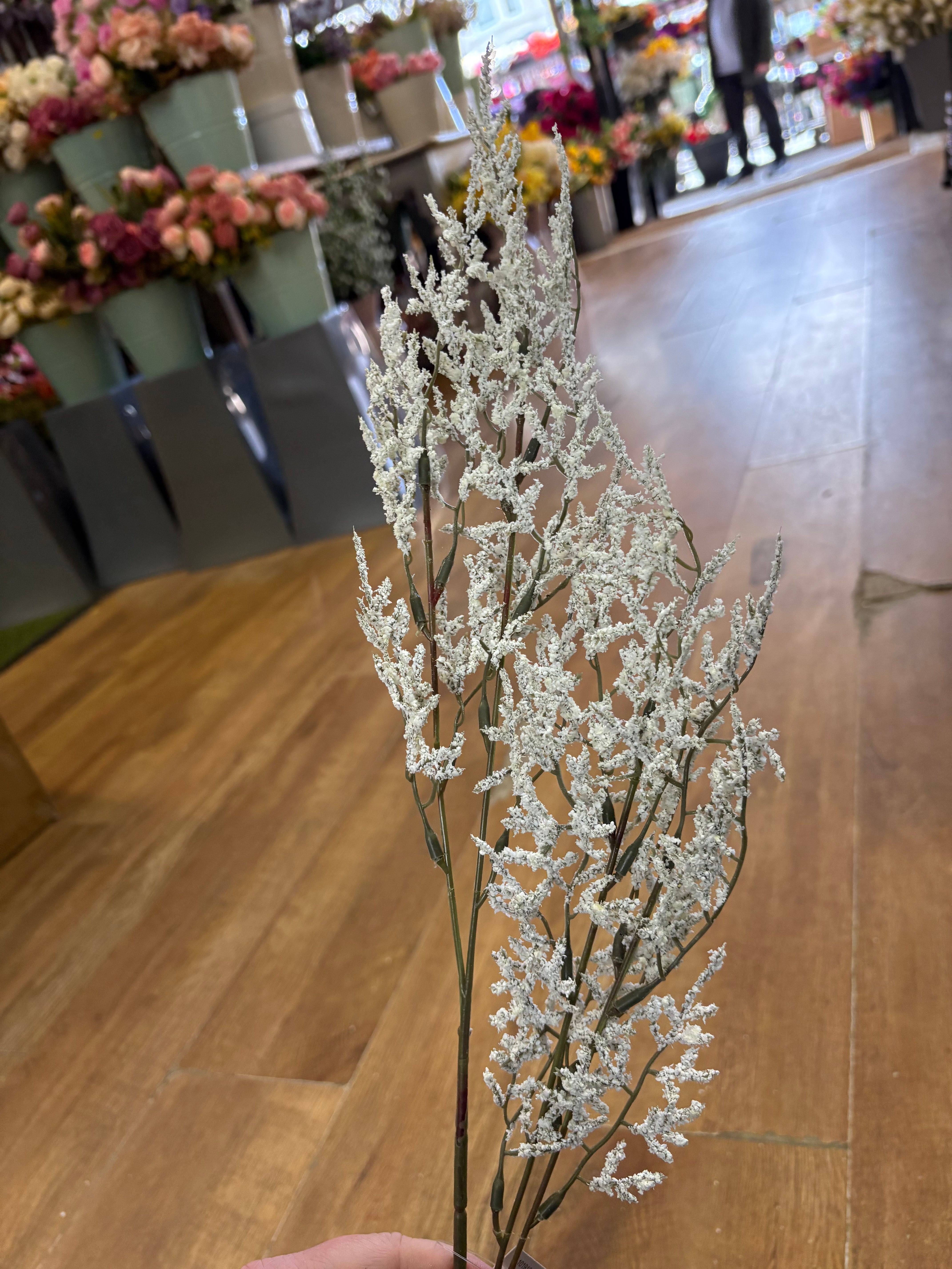 Ivory limonium spray