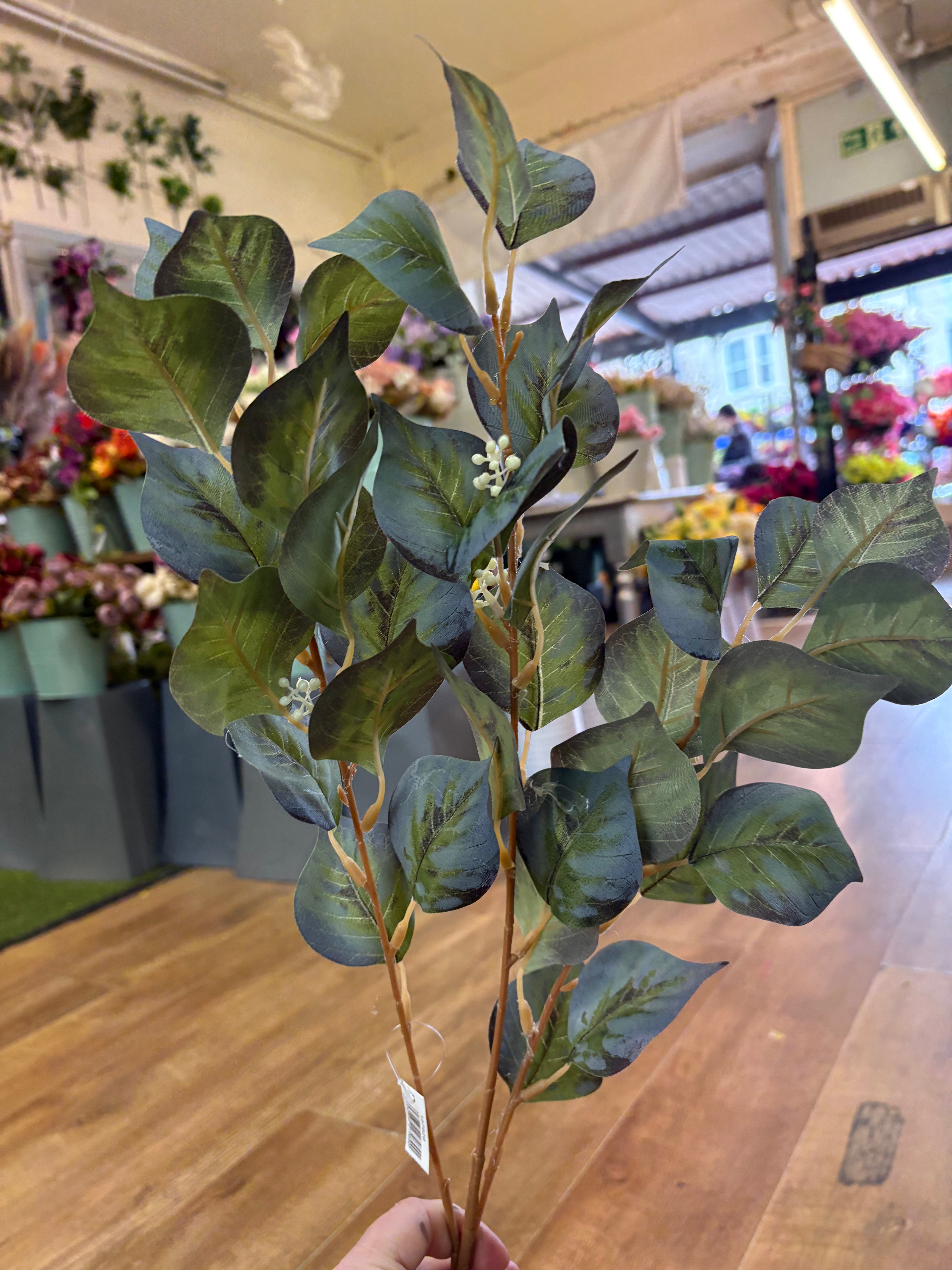 Long stem Noah leaf spray