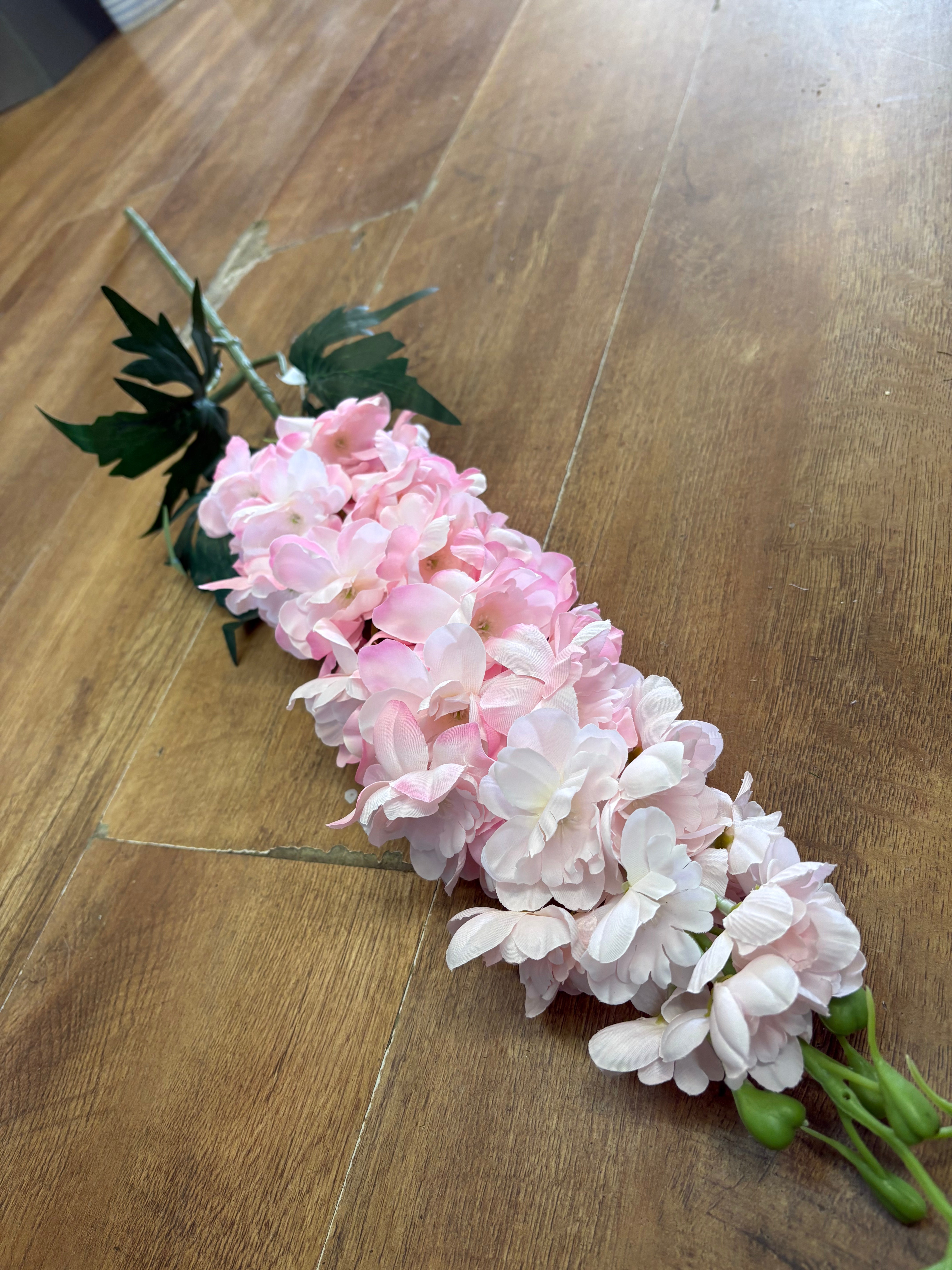 110cm tall mixed pink large delphinium stem