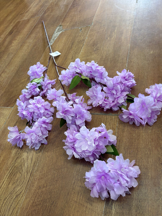 99cm tall lilac blossom spray