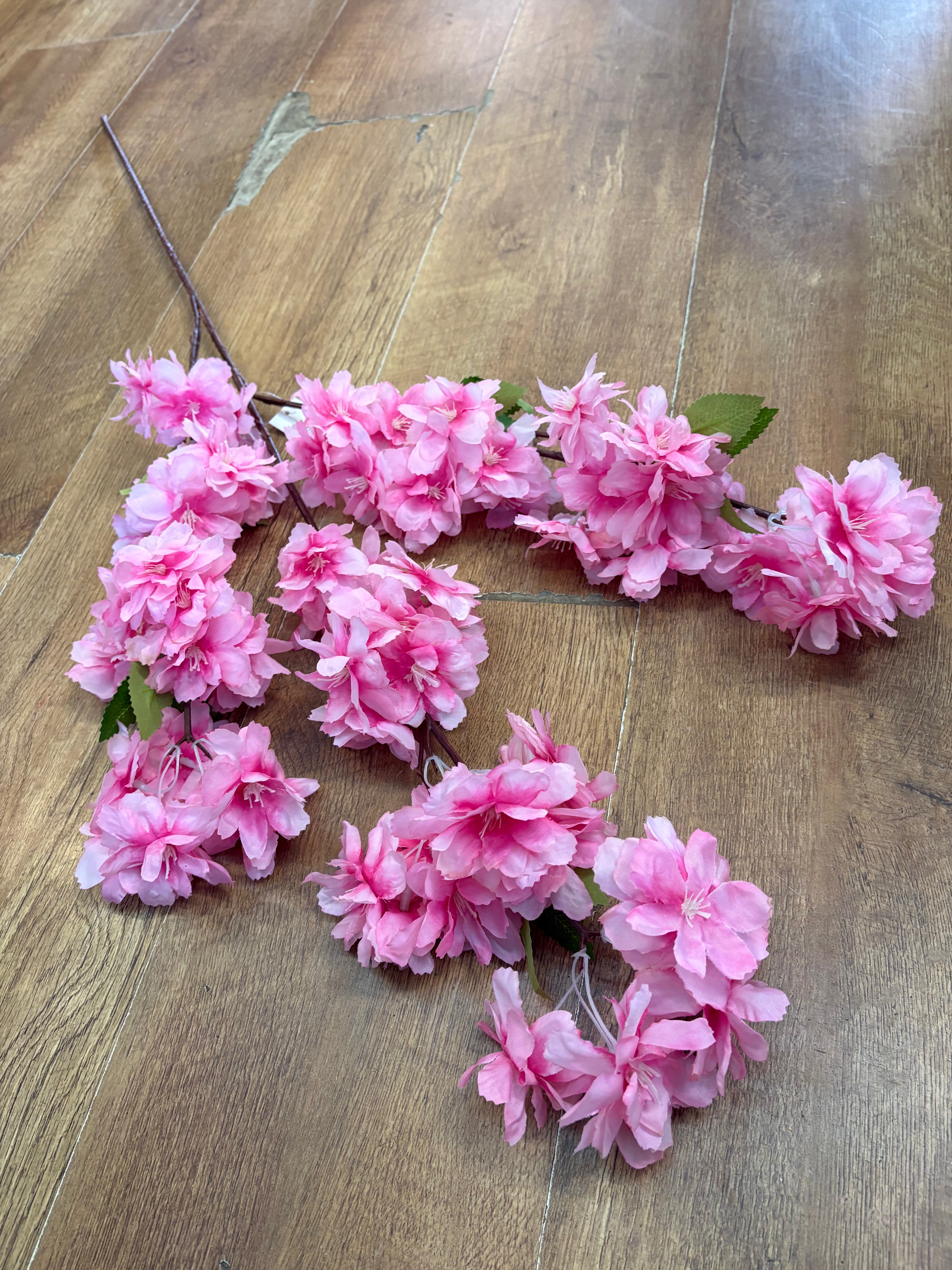 99cm tall pink blossom spray