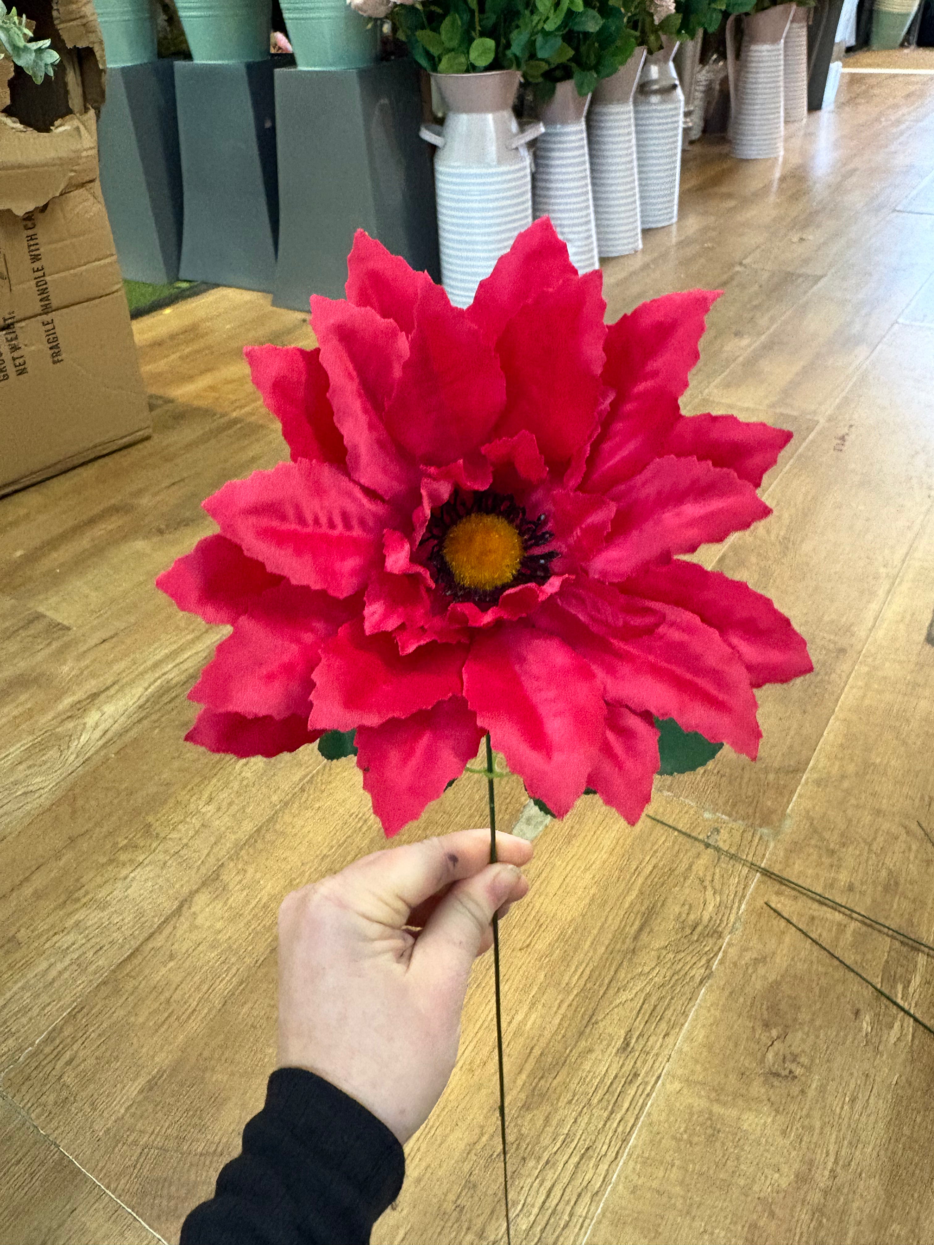 Single wild gerbera - 4 colours available