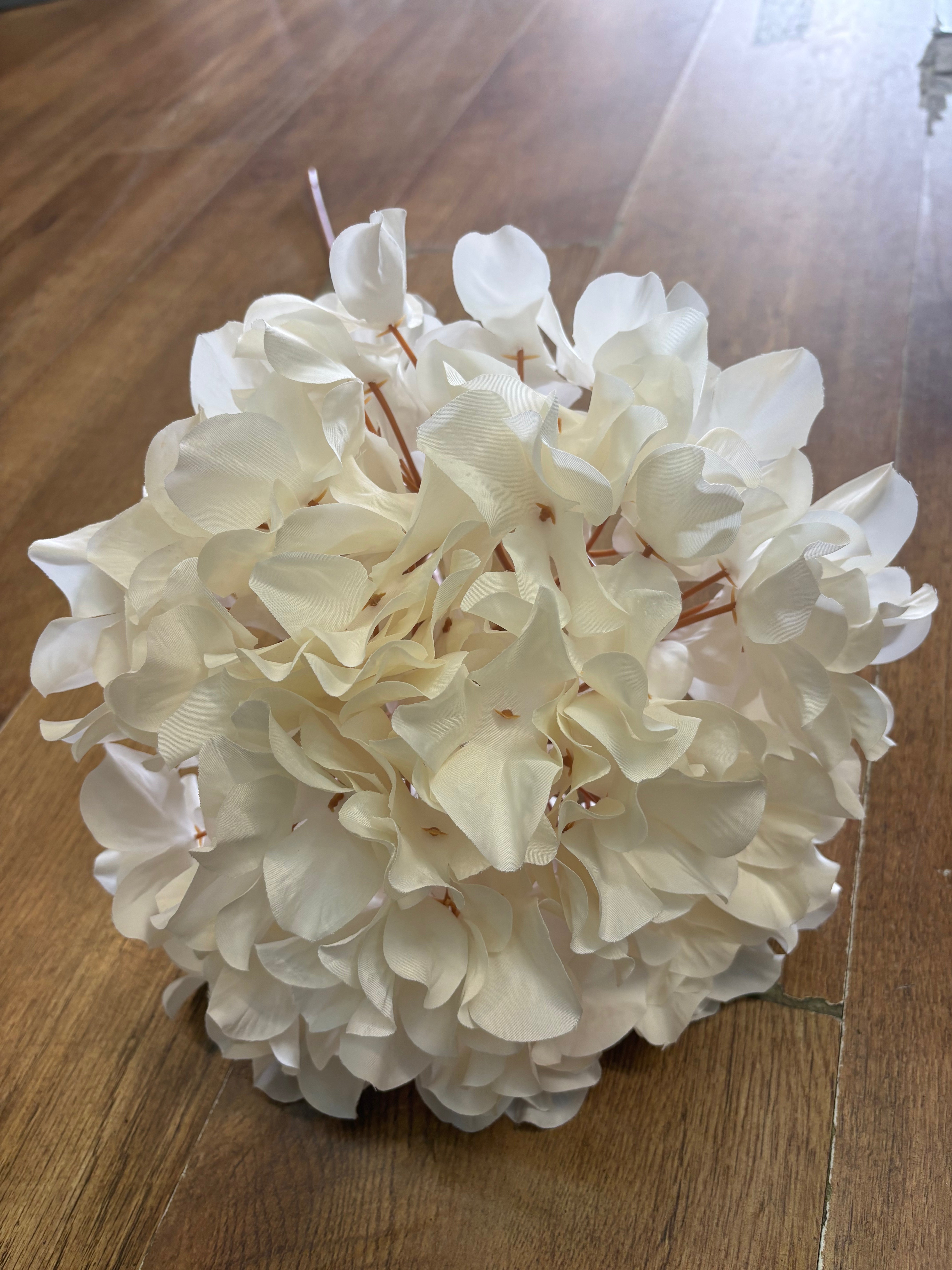 75cm tall cream large hydrangea