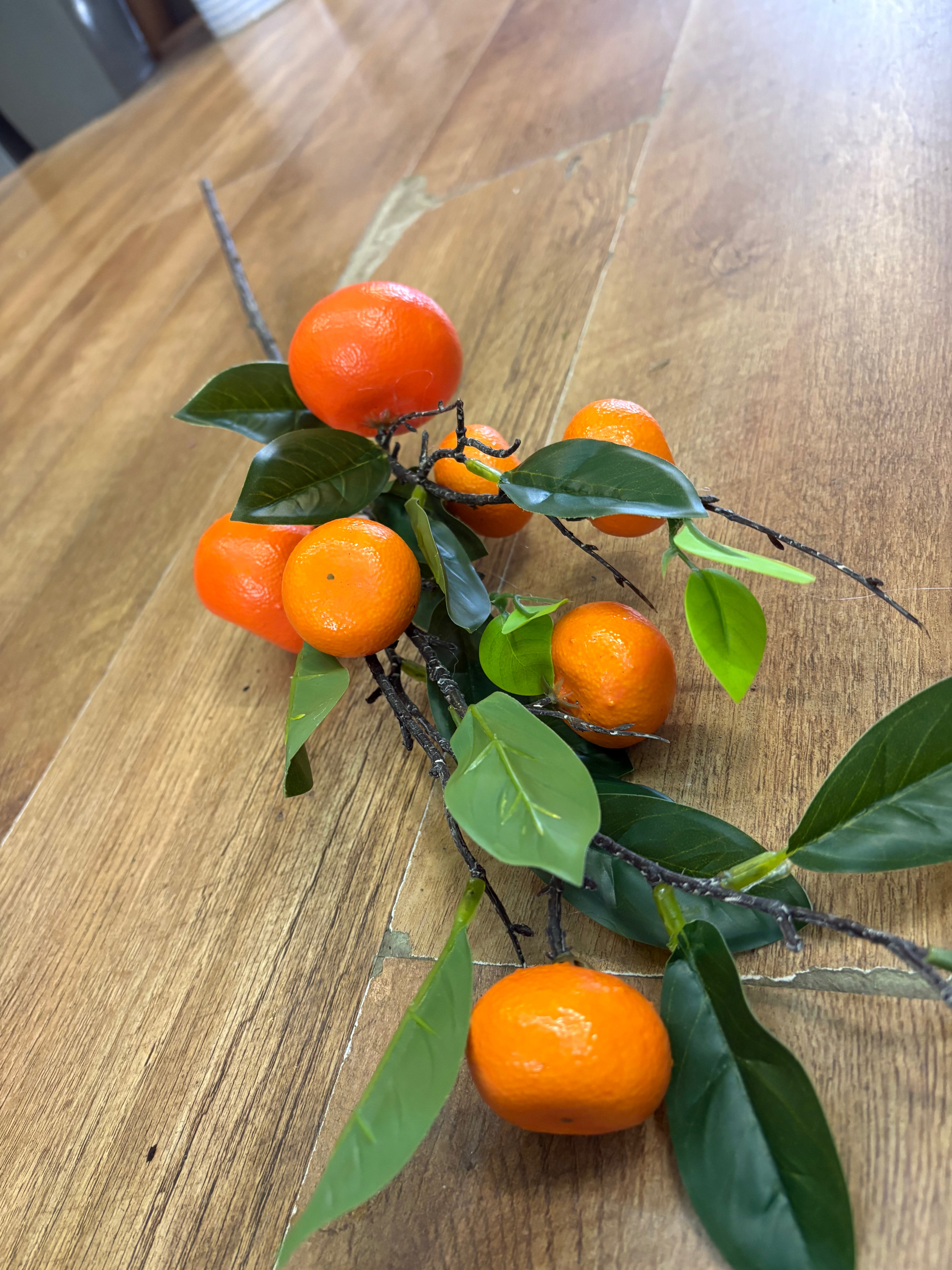 Long stem tangerine spray - 2 colours available