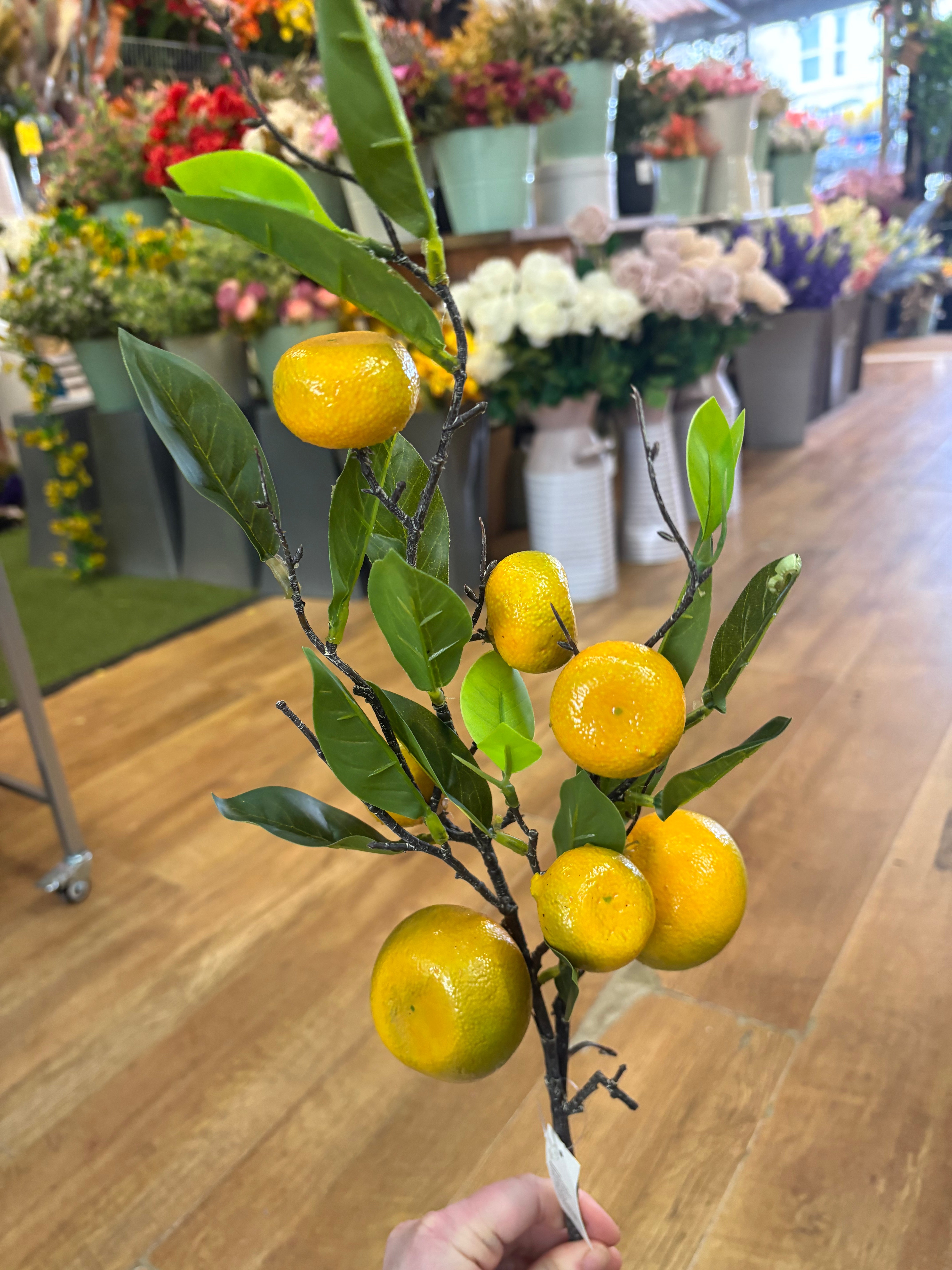 Long stem tangerine spray - 2 colours available