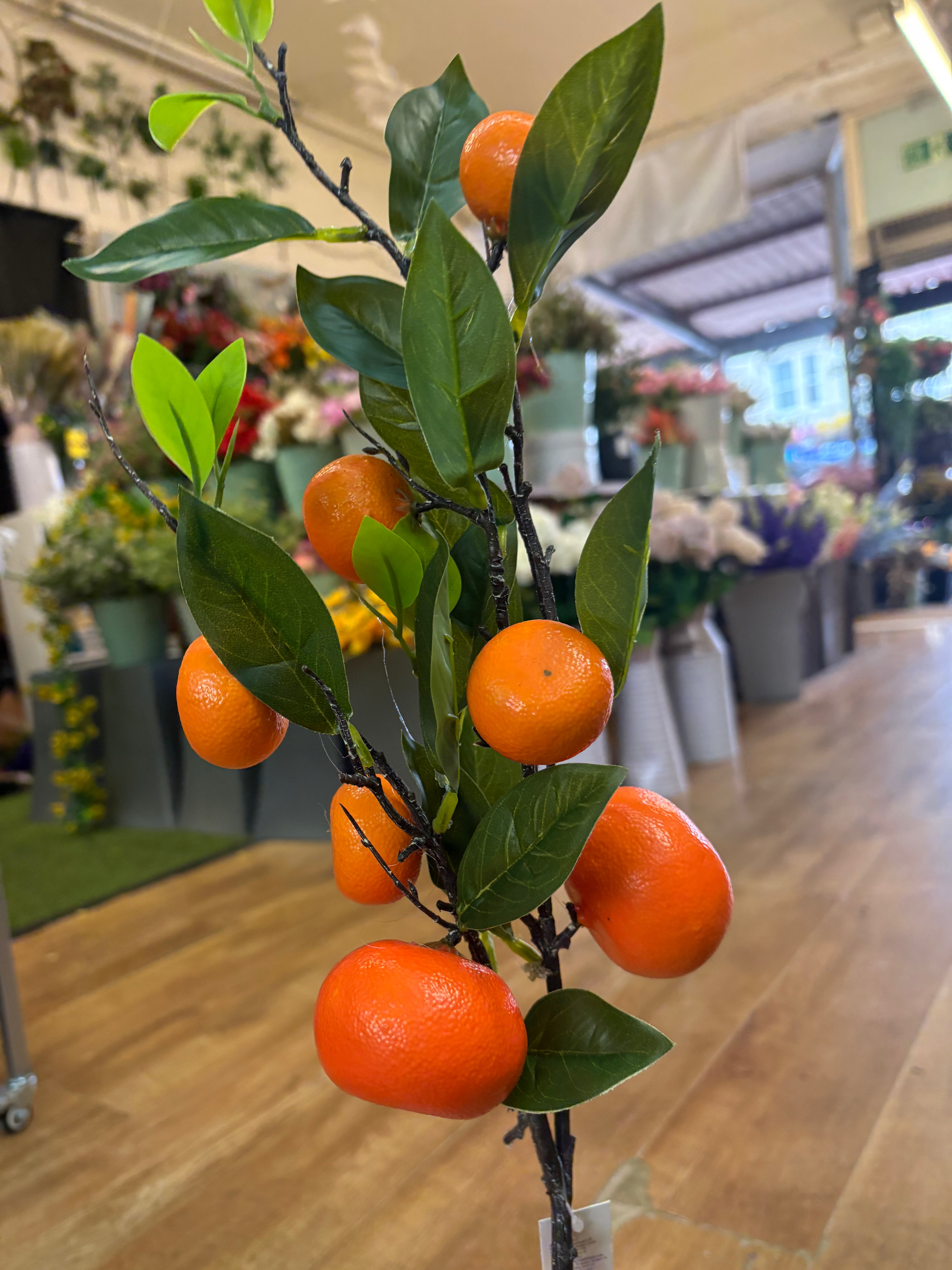 Long stem tangerine spray - 2 colours available