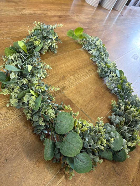 180cm mixed eucalyptus thick garland