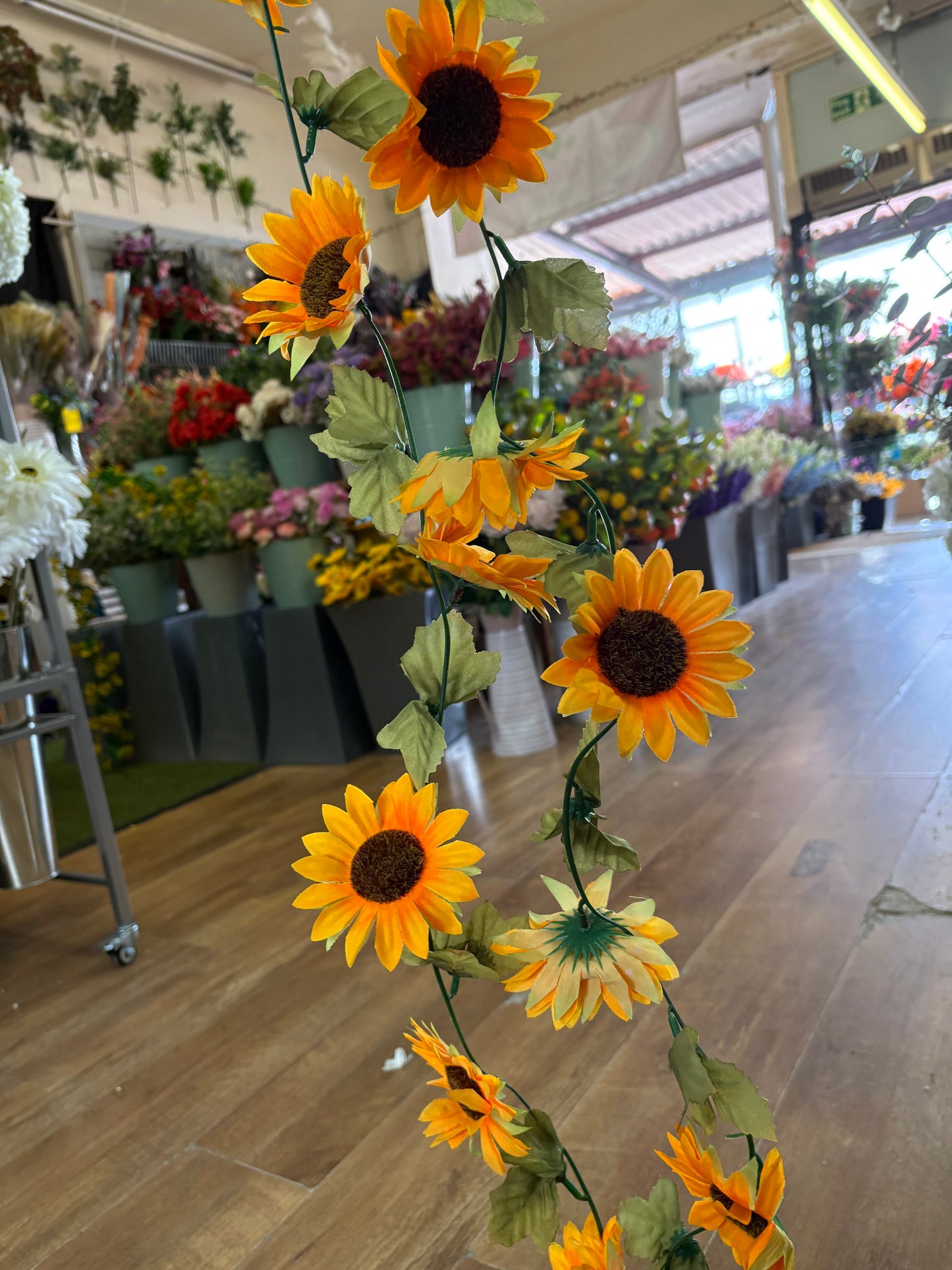 230cm sunflower garland