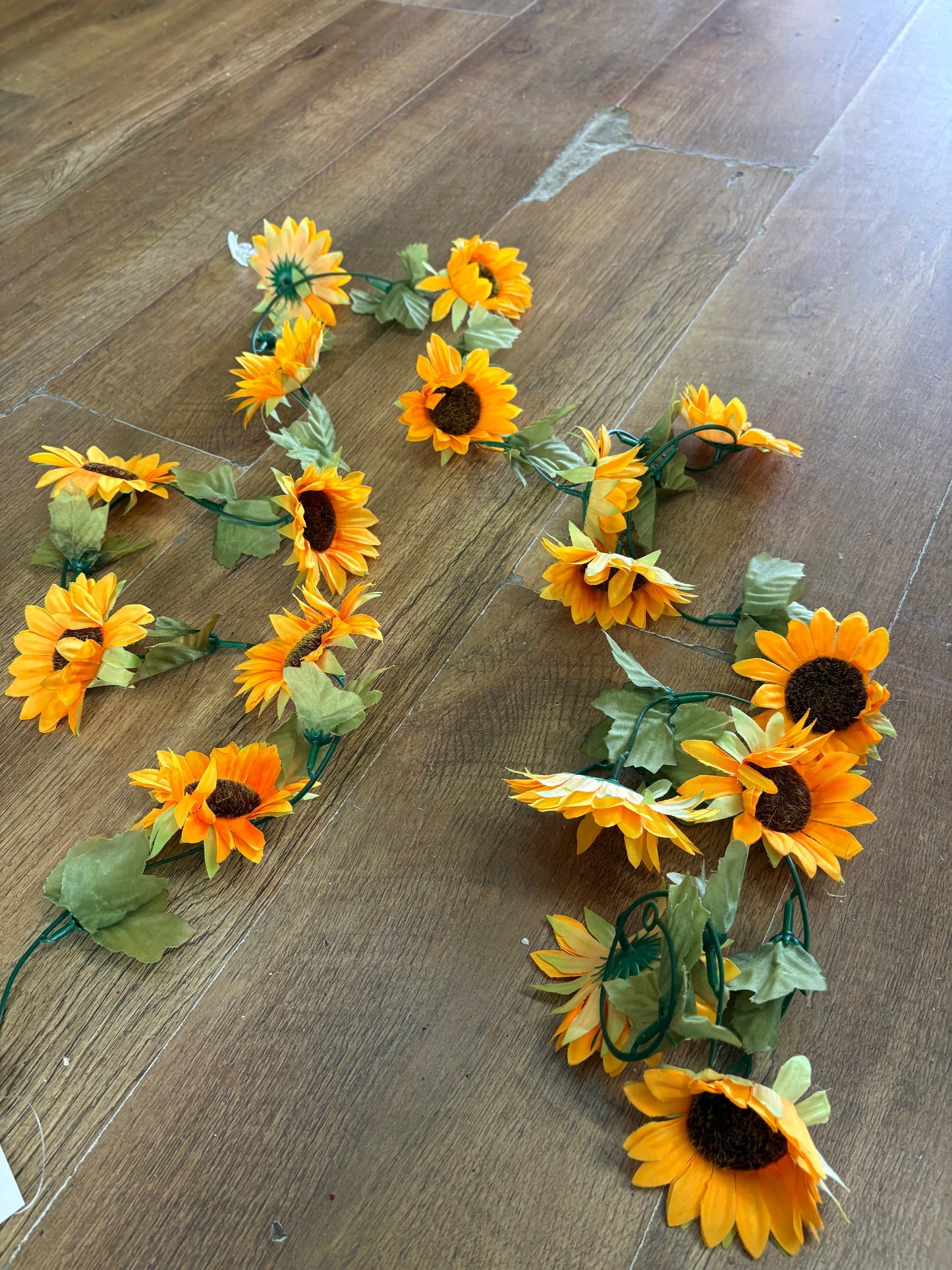 230cm sunflower garland