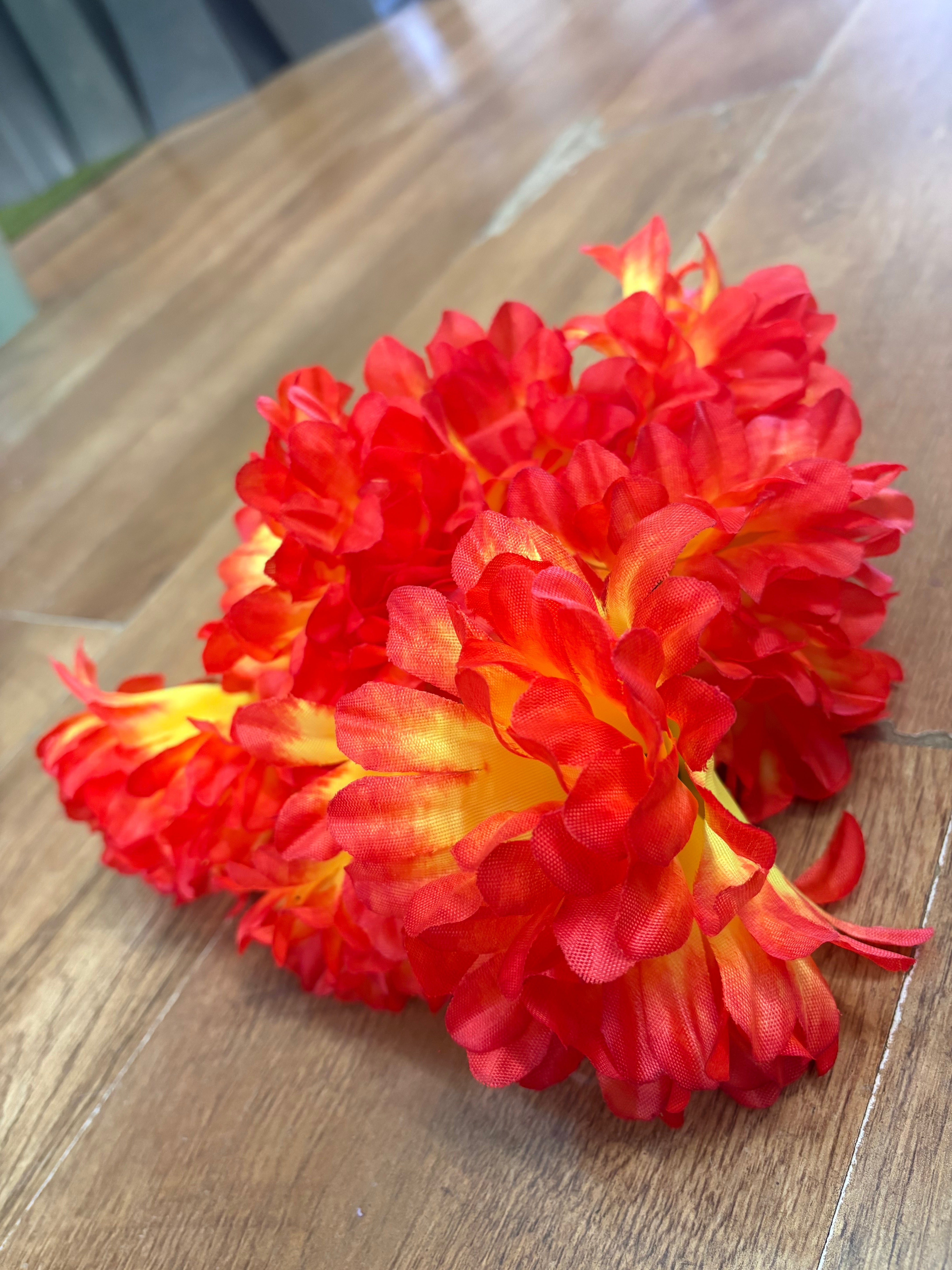Tall bunch of large mum bush - 4 colours available