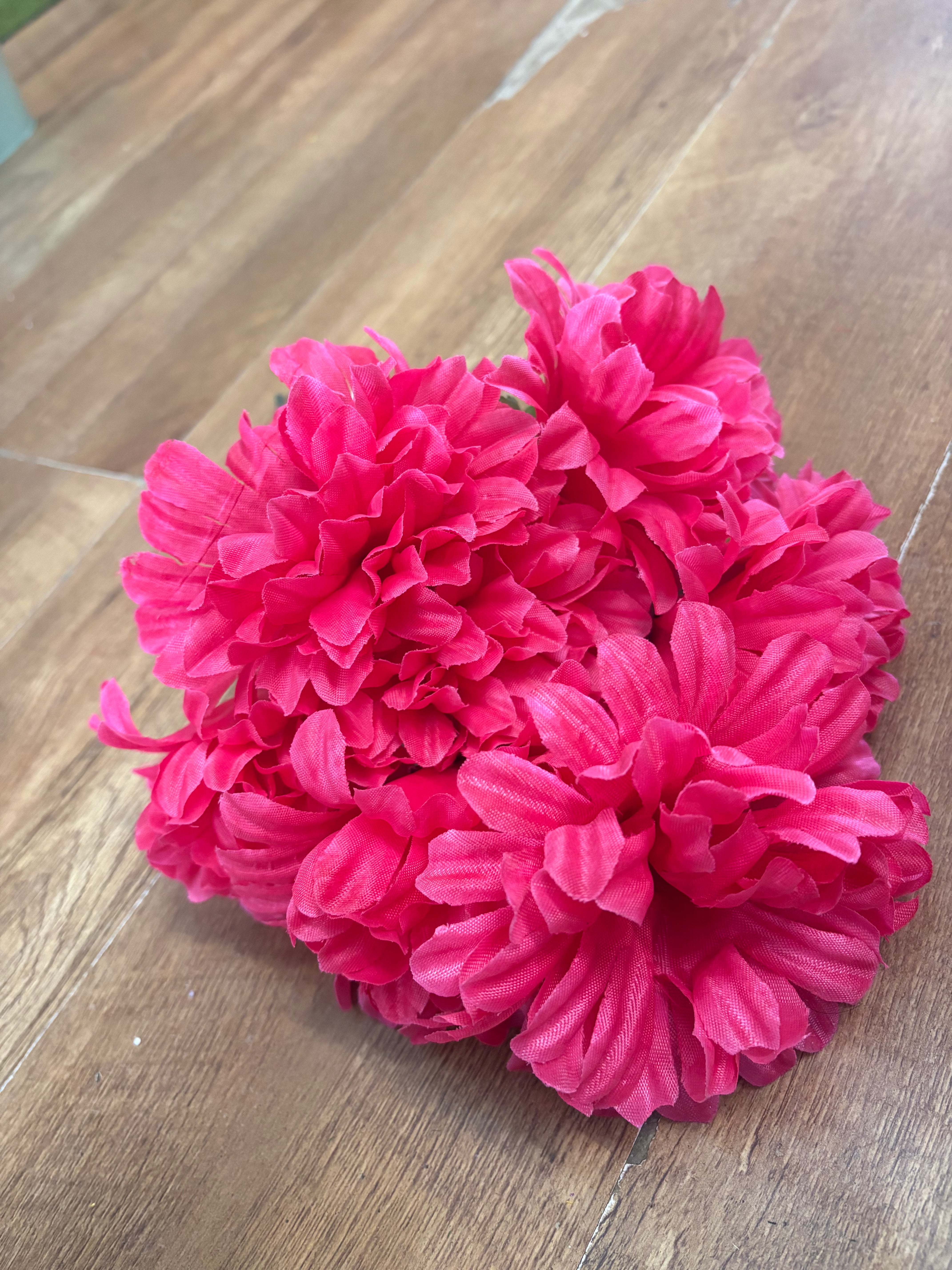 Tall bunch of large mum bush - 4 colours available