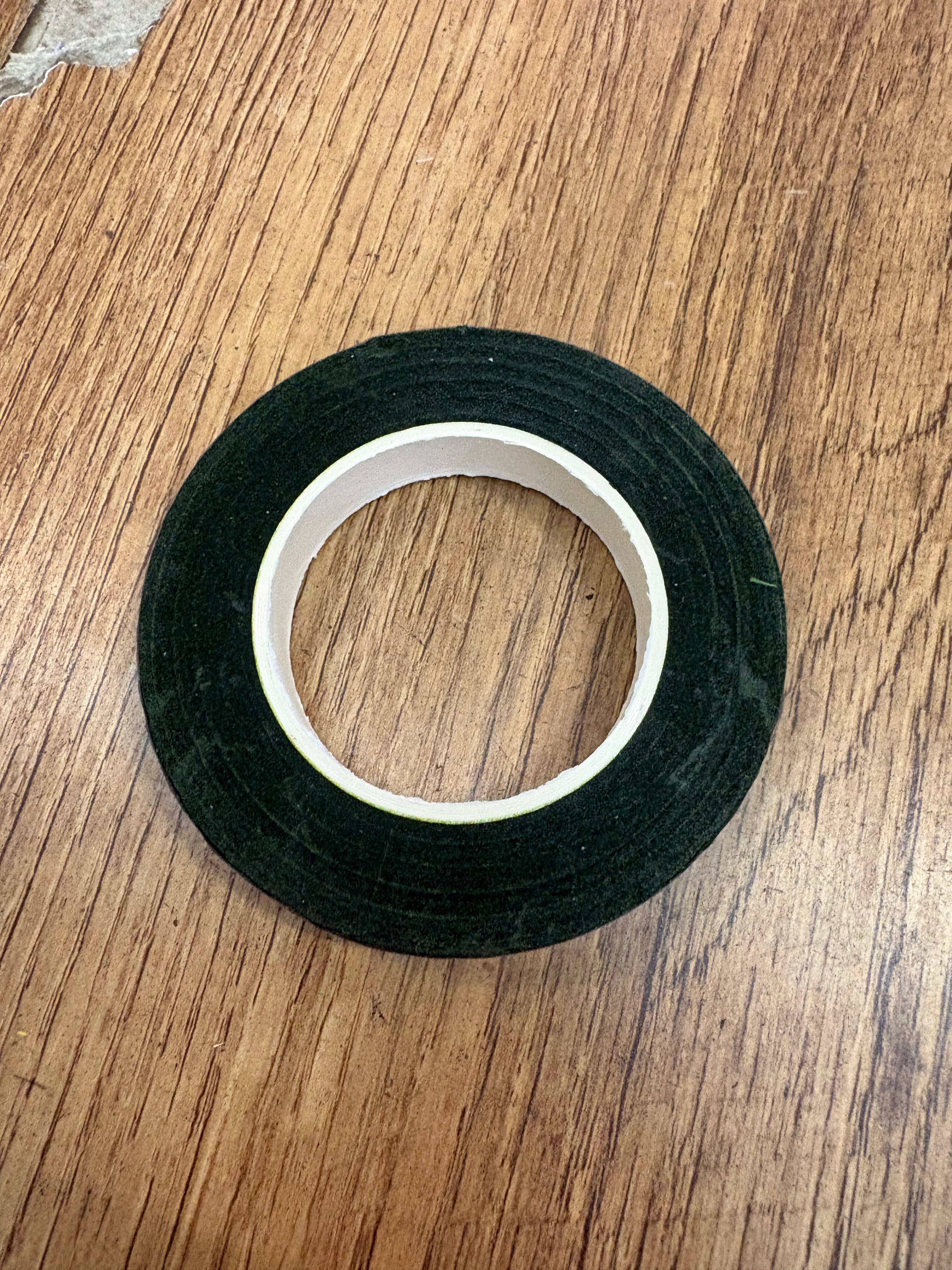 Dark green florist tape