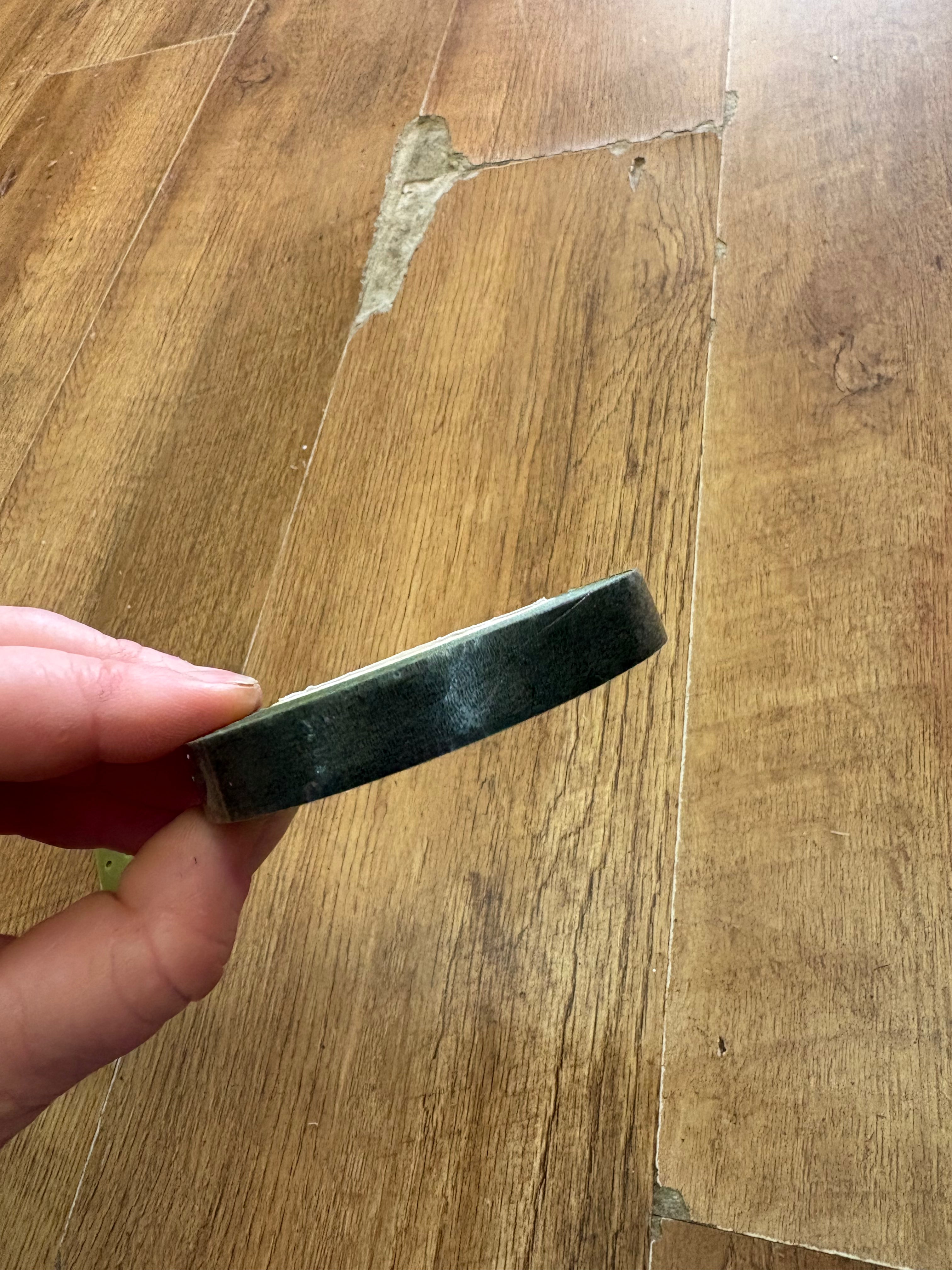 Dark green florist tape
