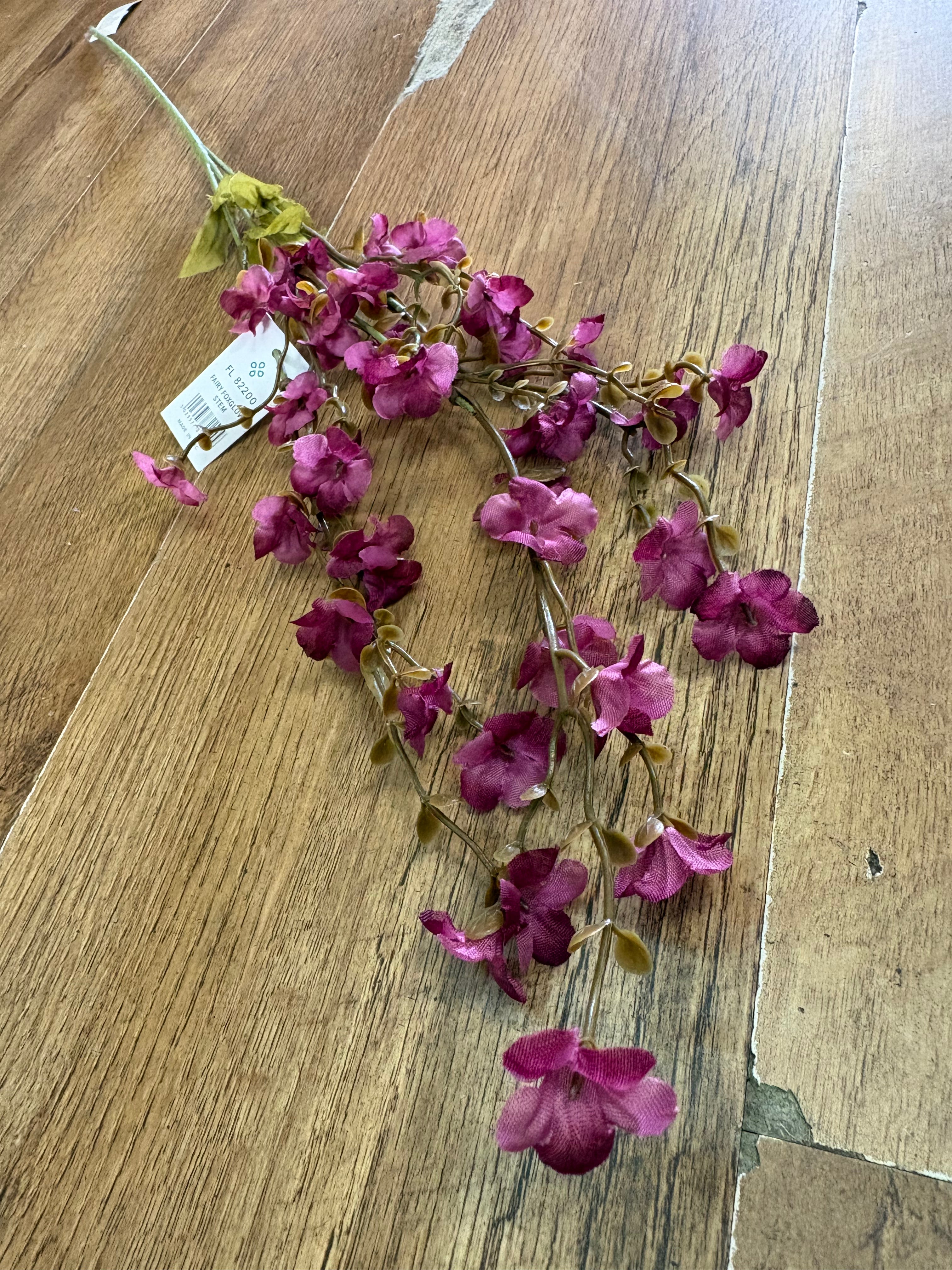 Long stem fairy foxglove - 4 colours available