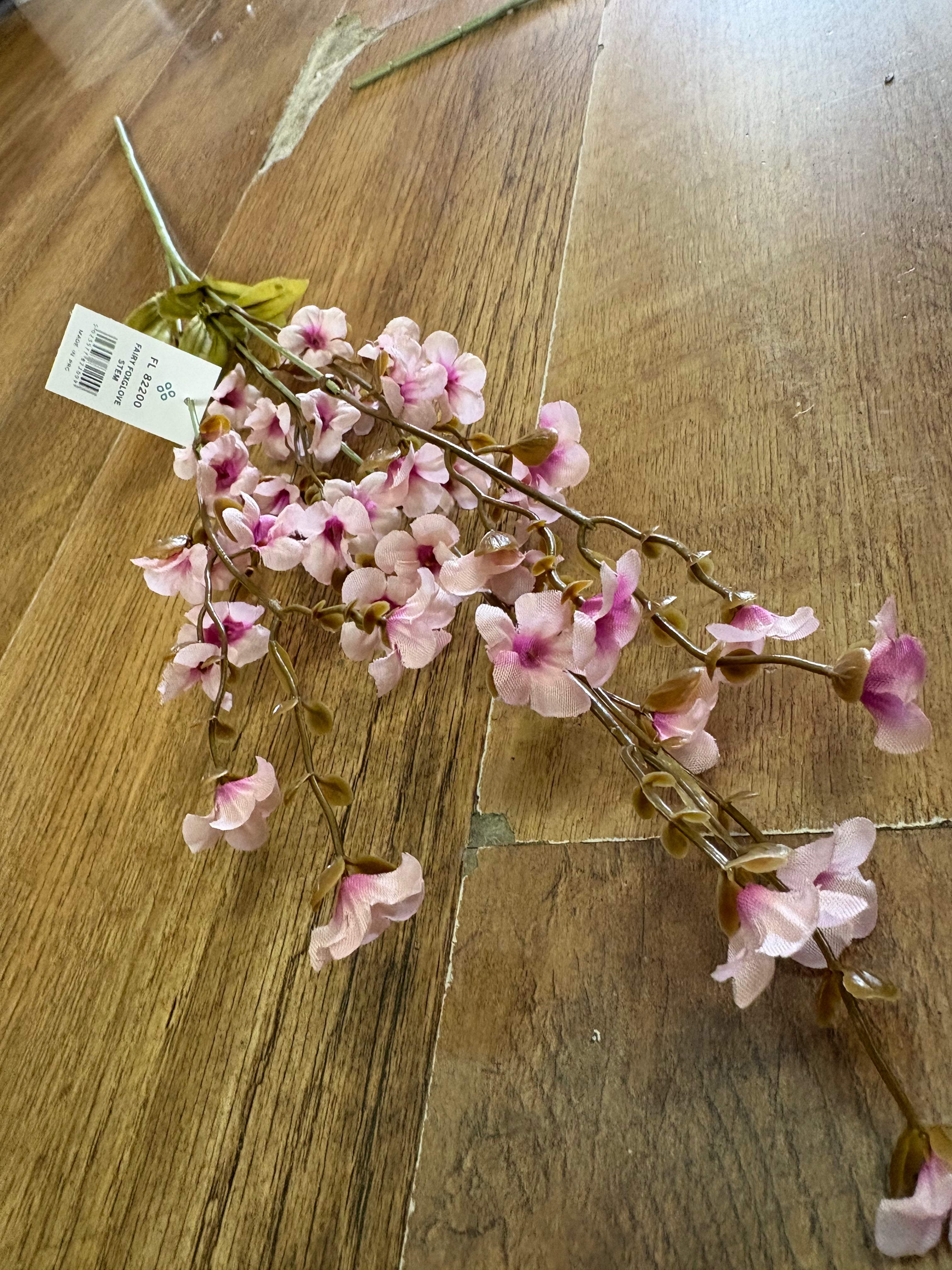 Long stem fairy foxglove - 4 colours available