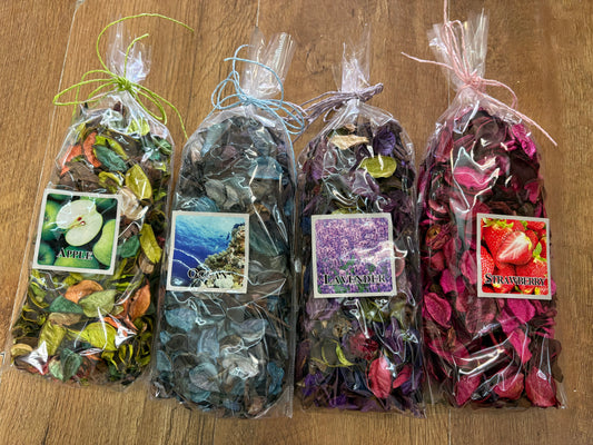 150g bag of pot pourri - 4 scents available