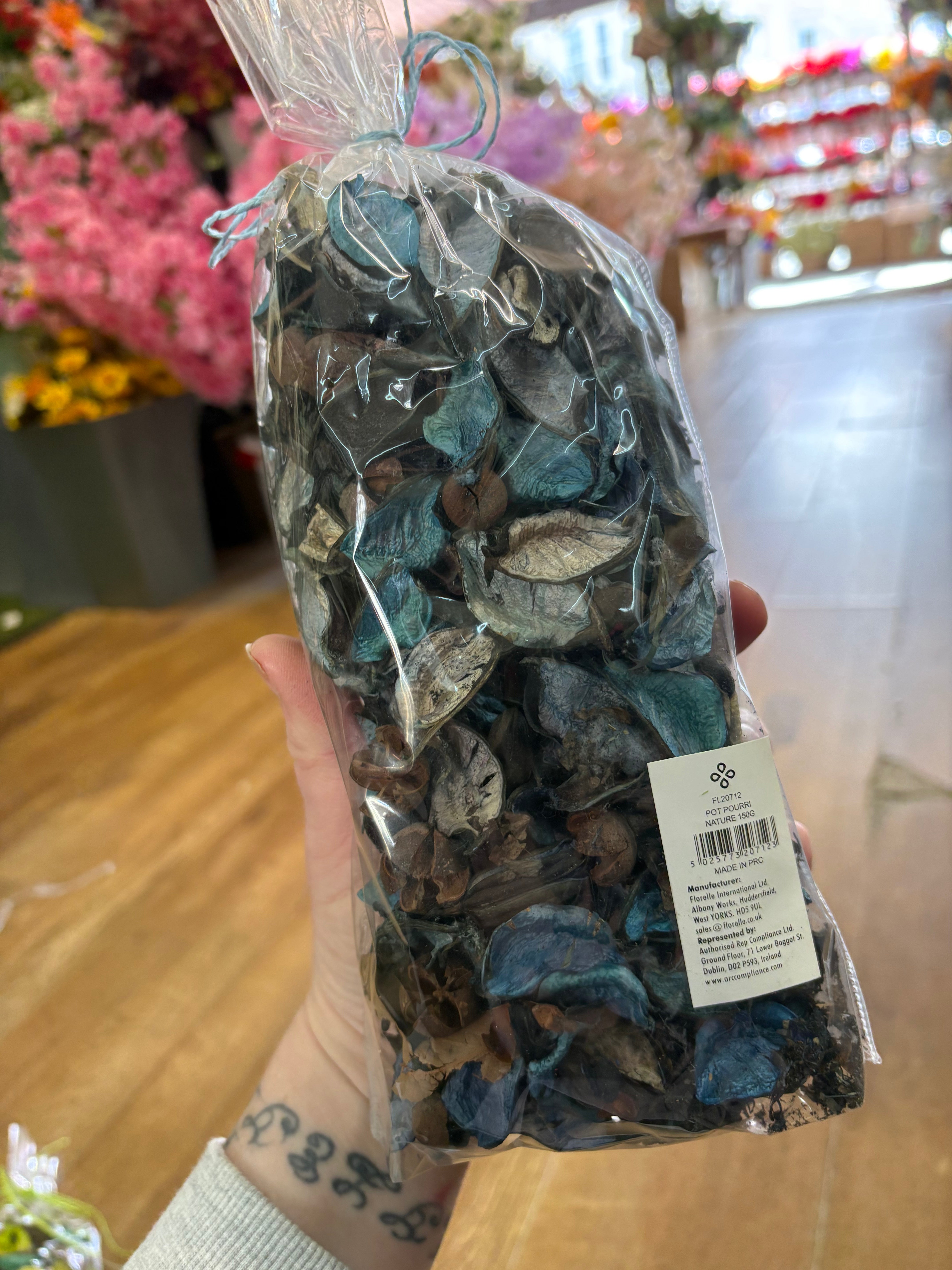 150g bag of pot pourri - 4 scents available