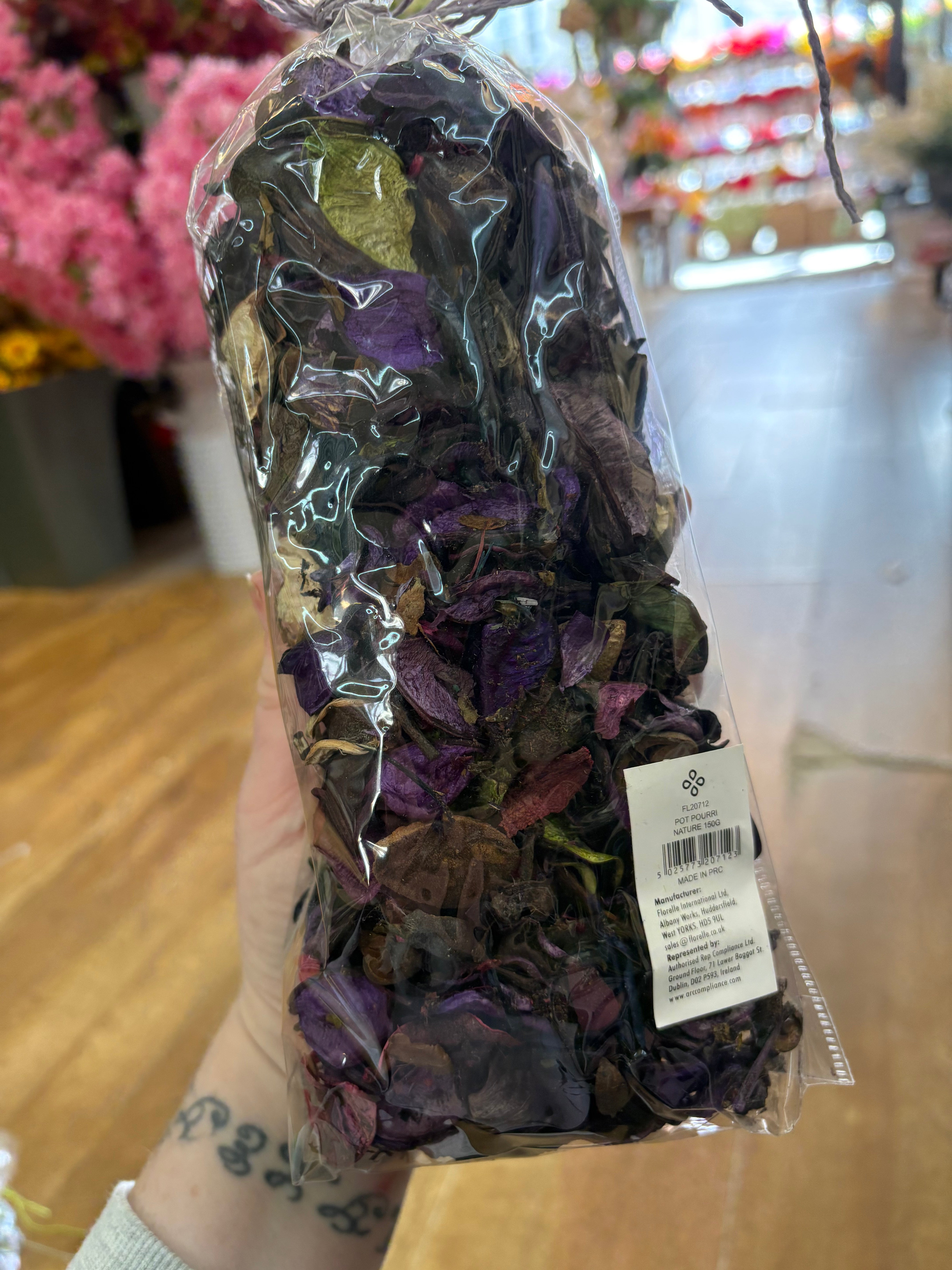 150g bag of pot pourri - 4 scents available