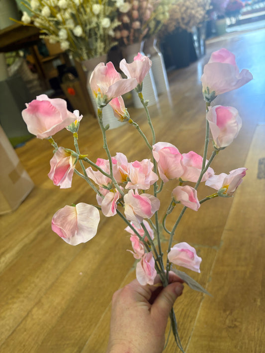 Pink sweet pea bundle