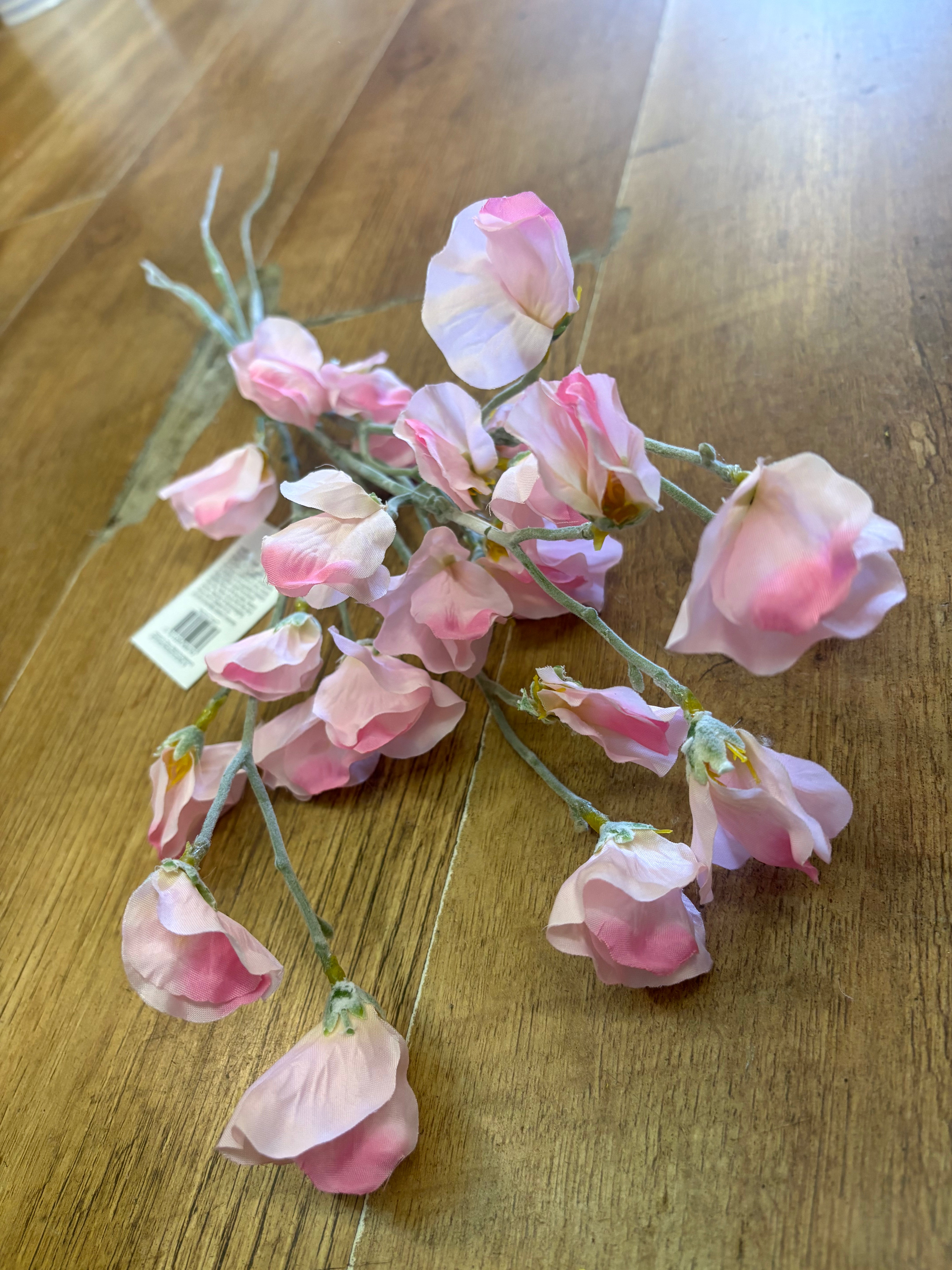 Pink sweet pea bundle