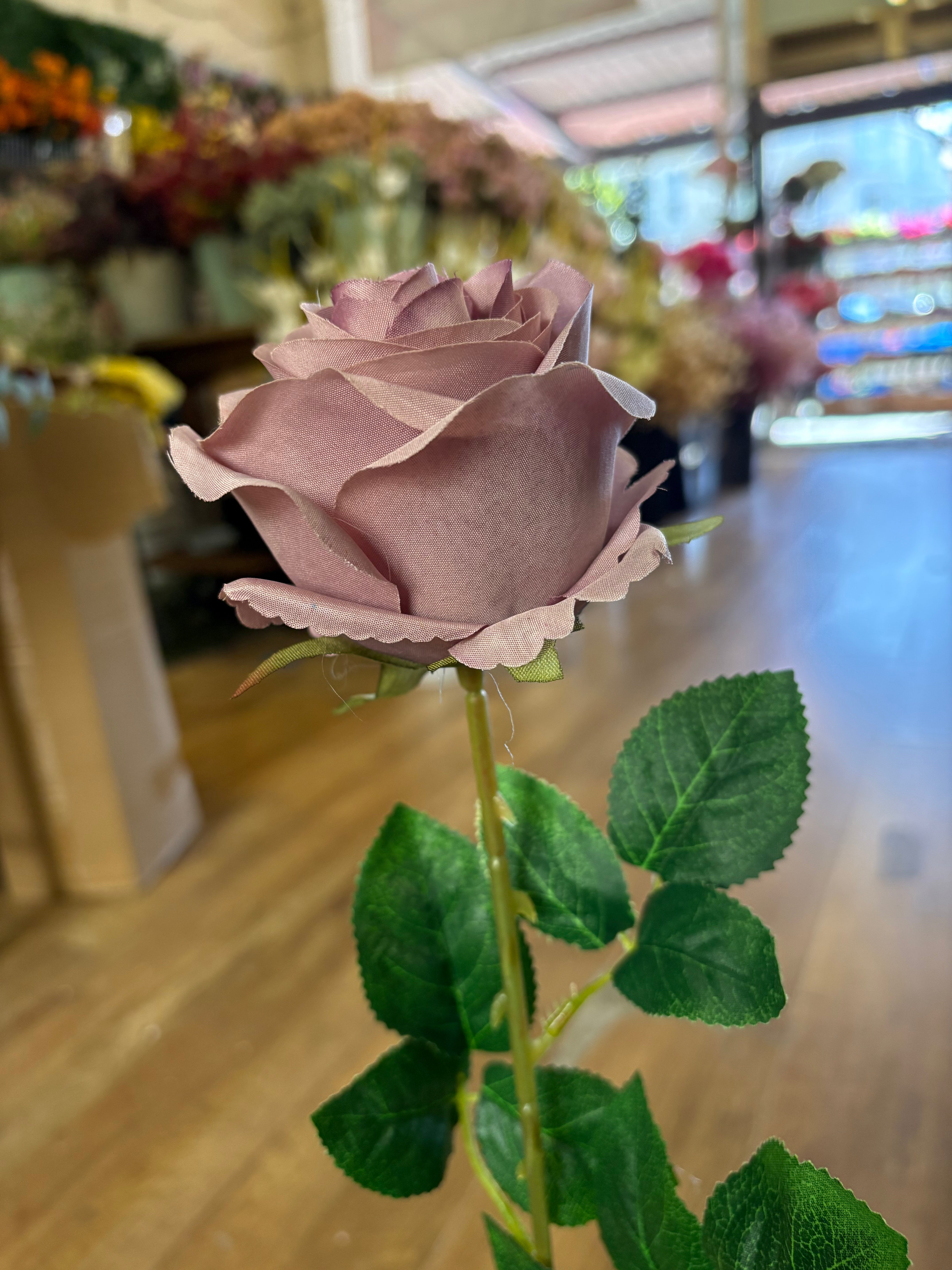 Vintage mauve single harper rose