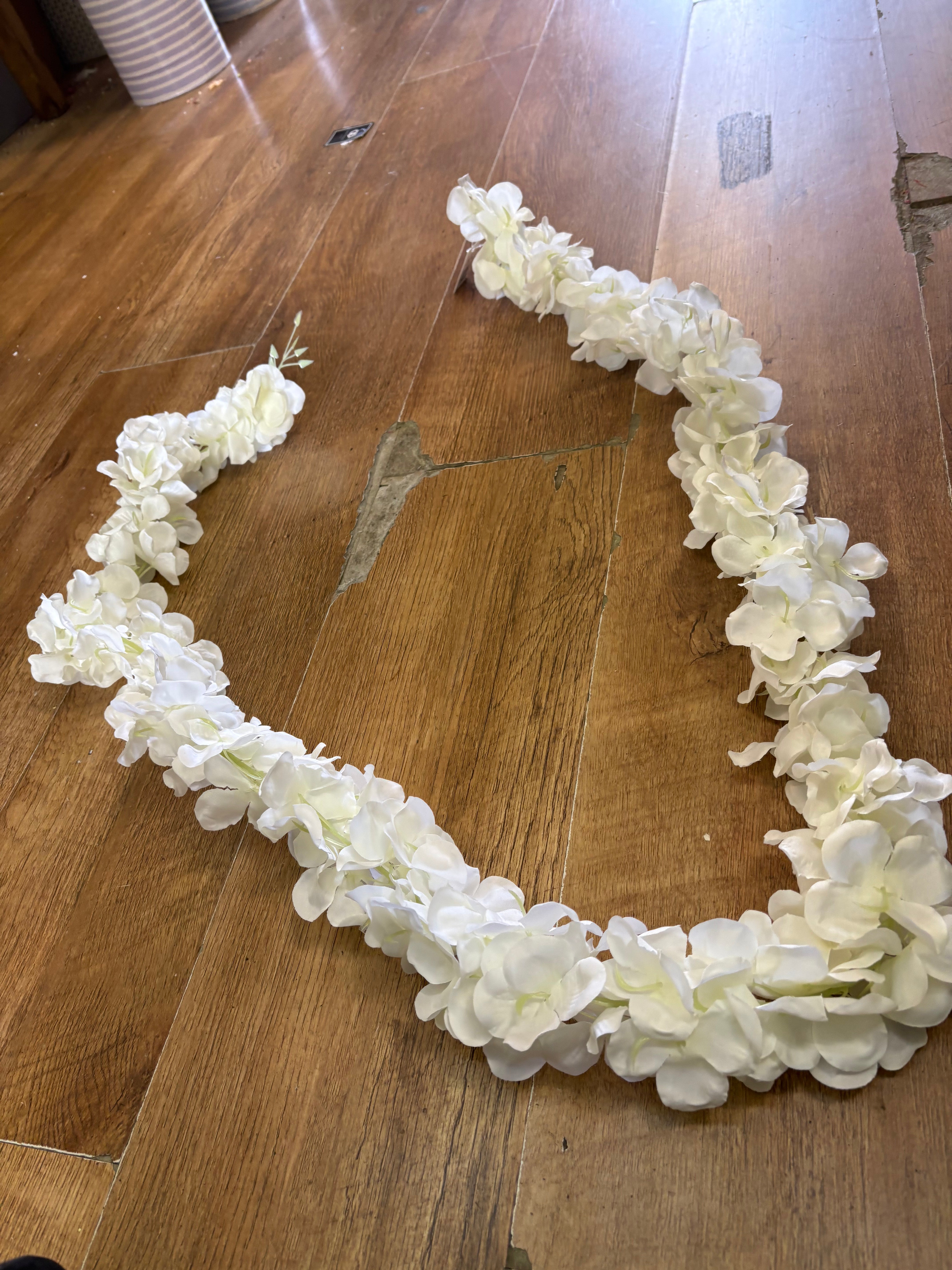 Ivory blossom garland