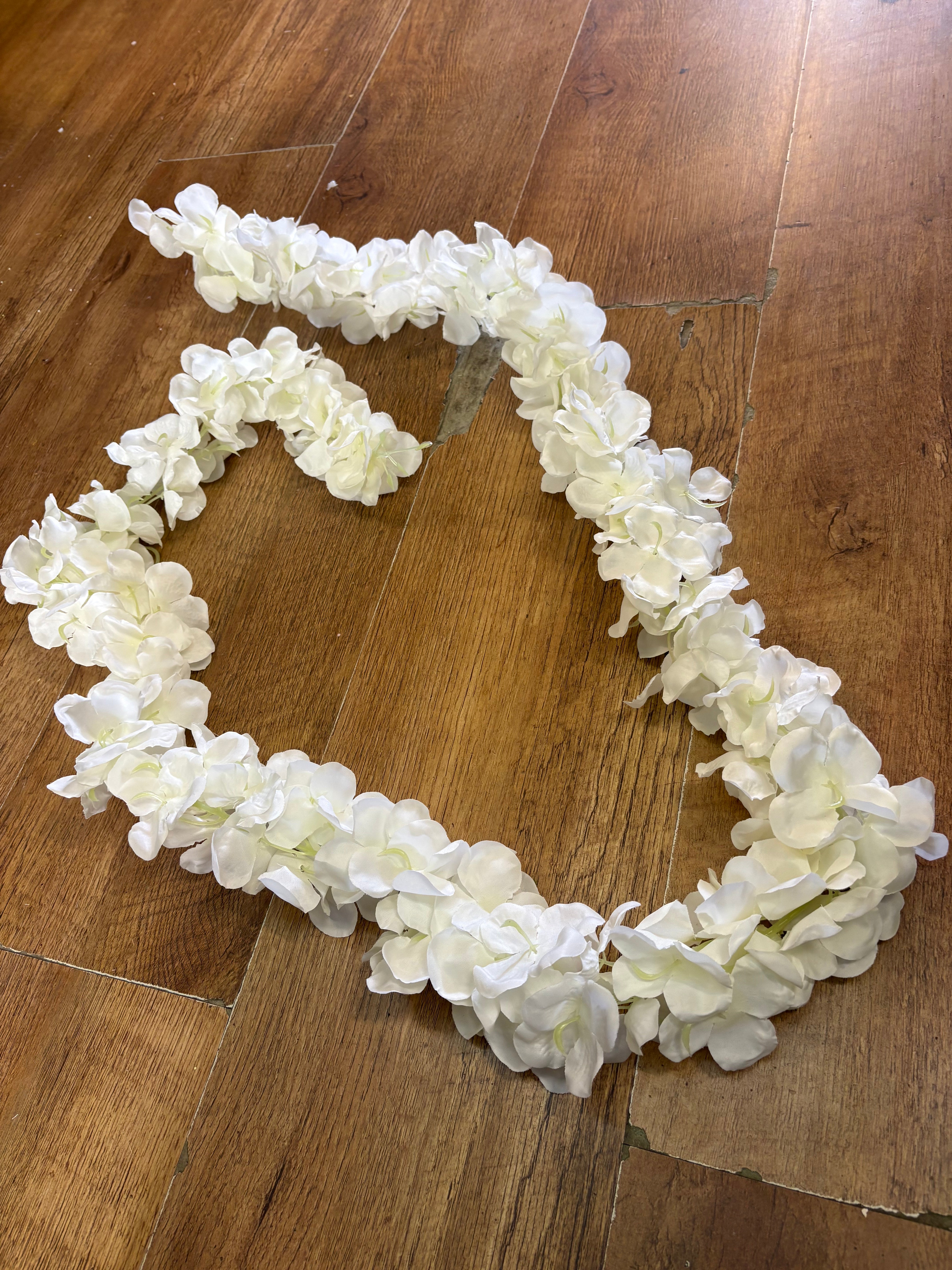 Ivory blossom garland
