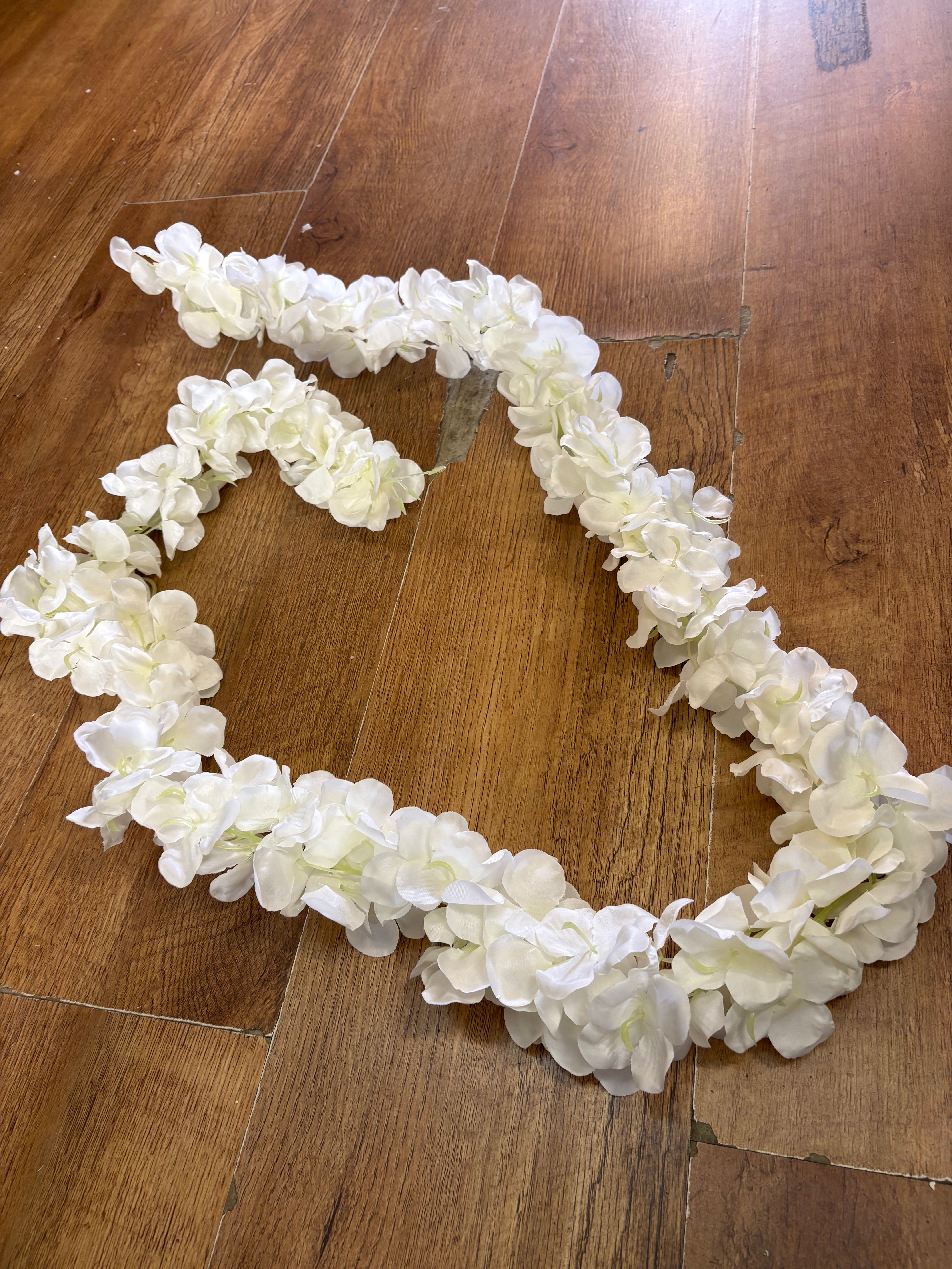 Ivory blossom garland