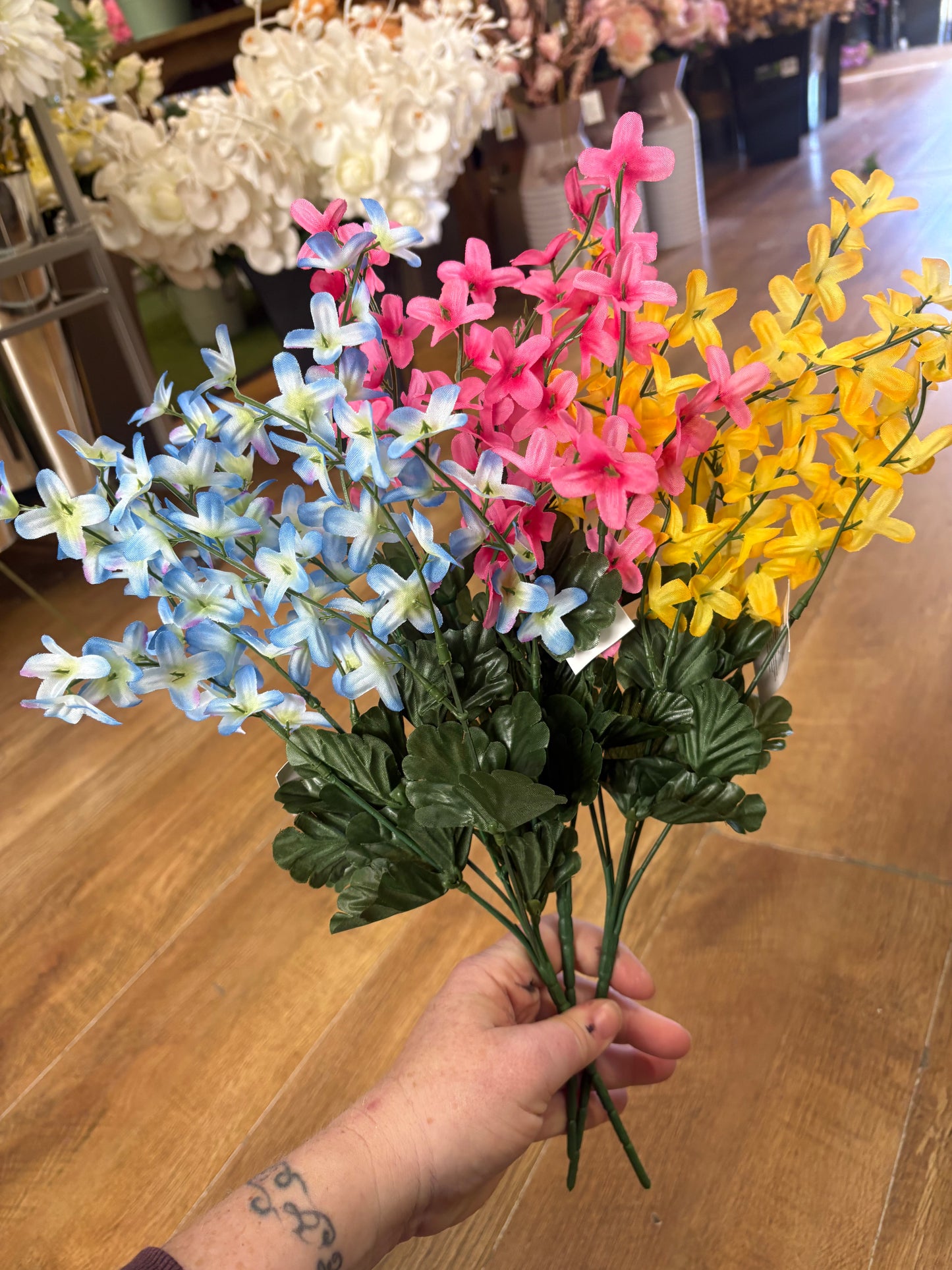 Forsythia bunch - 3 colours available