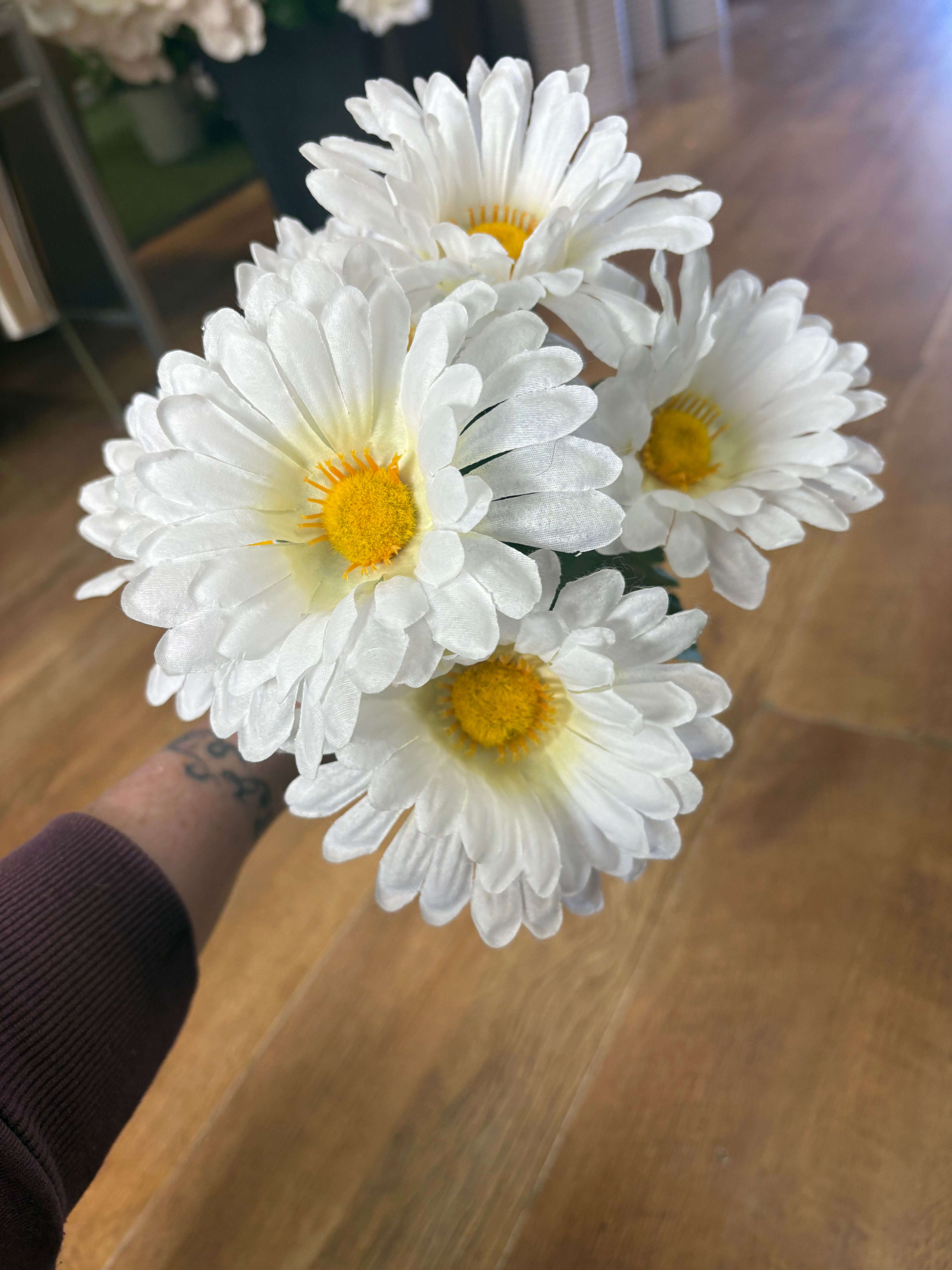 Large gerbera daisy bunch - 4 colours available