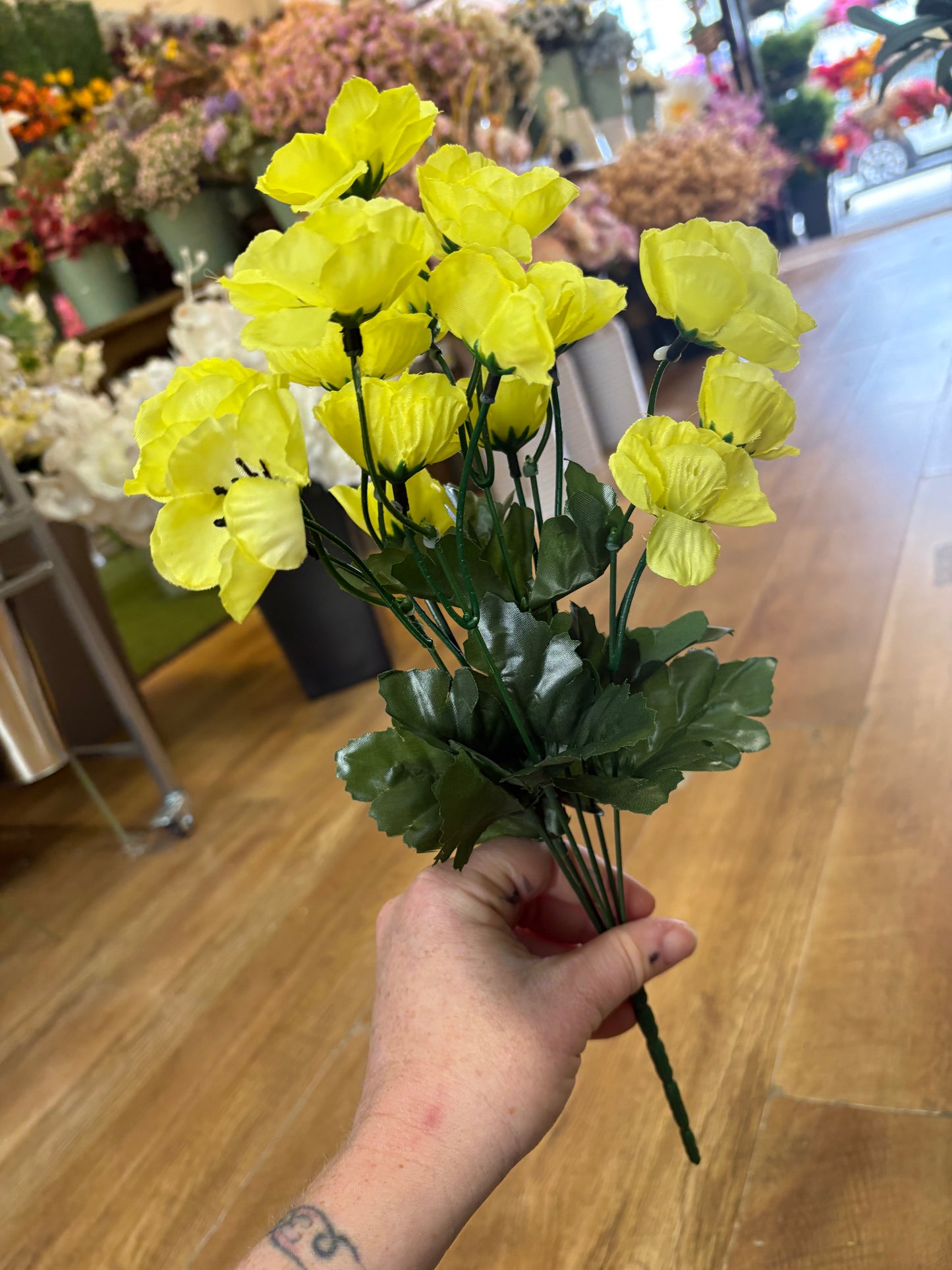 Mini Poppy bunch - 4 colours available