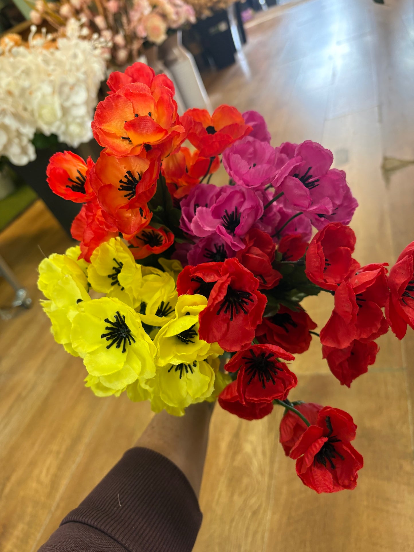 Mini Poppy bunch - 4 colours available